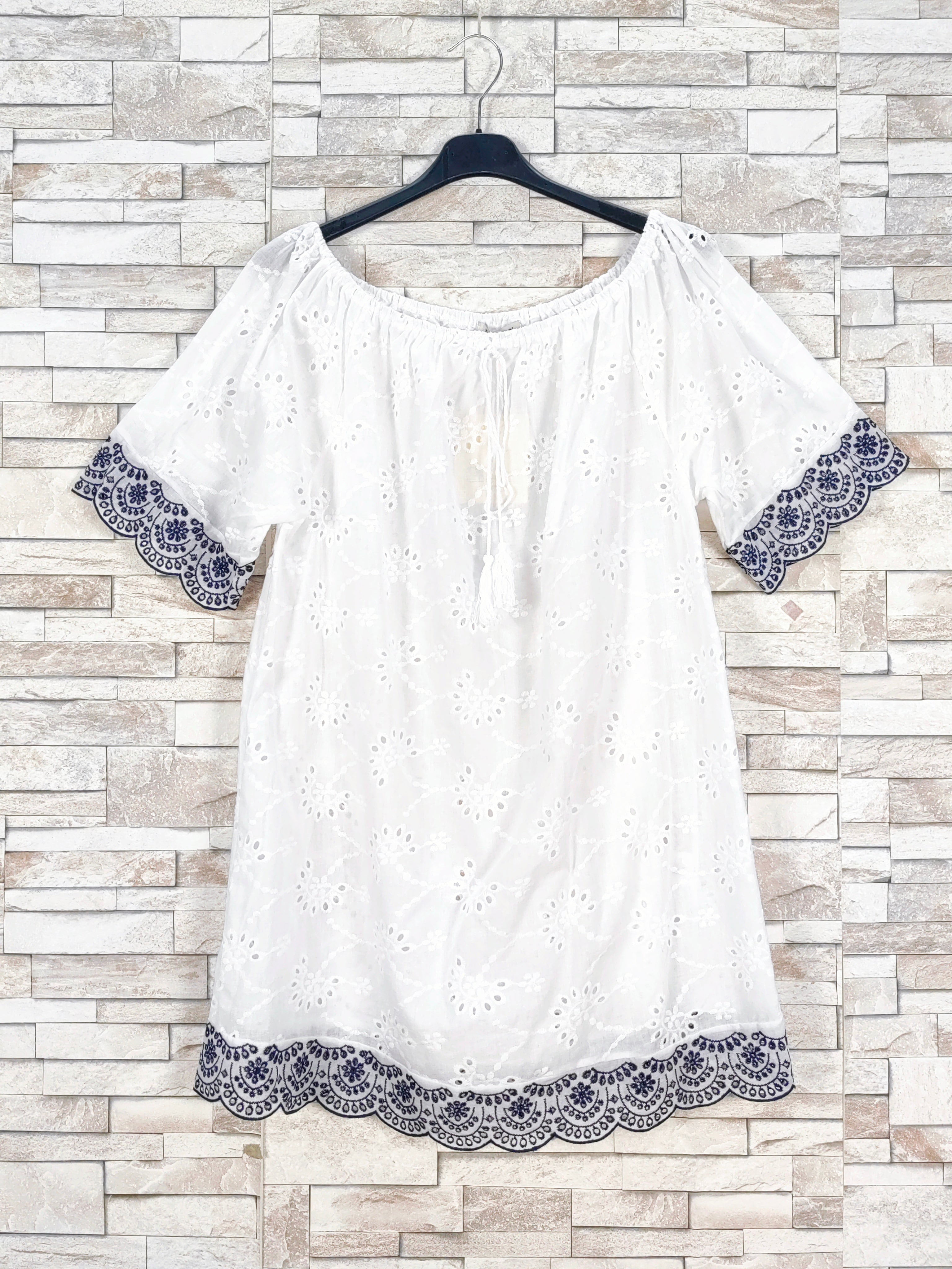 Blouse broderie (X6)
