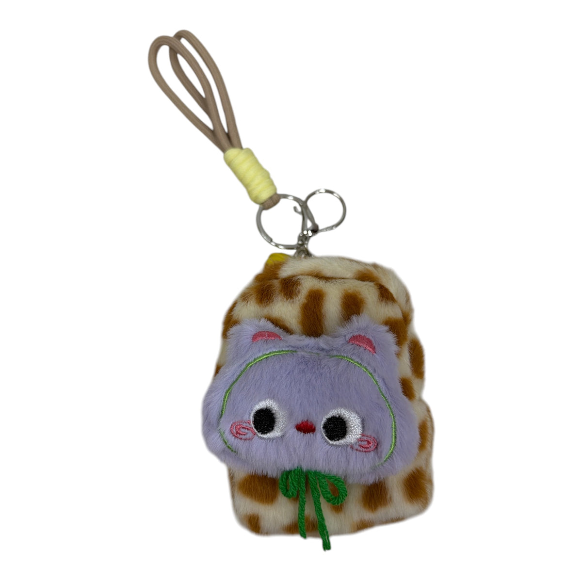 Petite pochette peluche chat（x12)