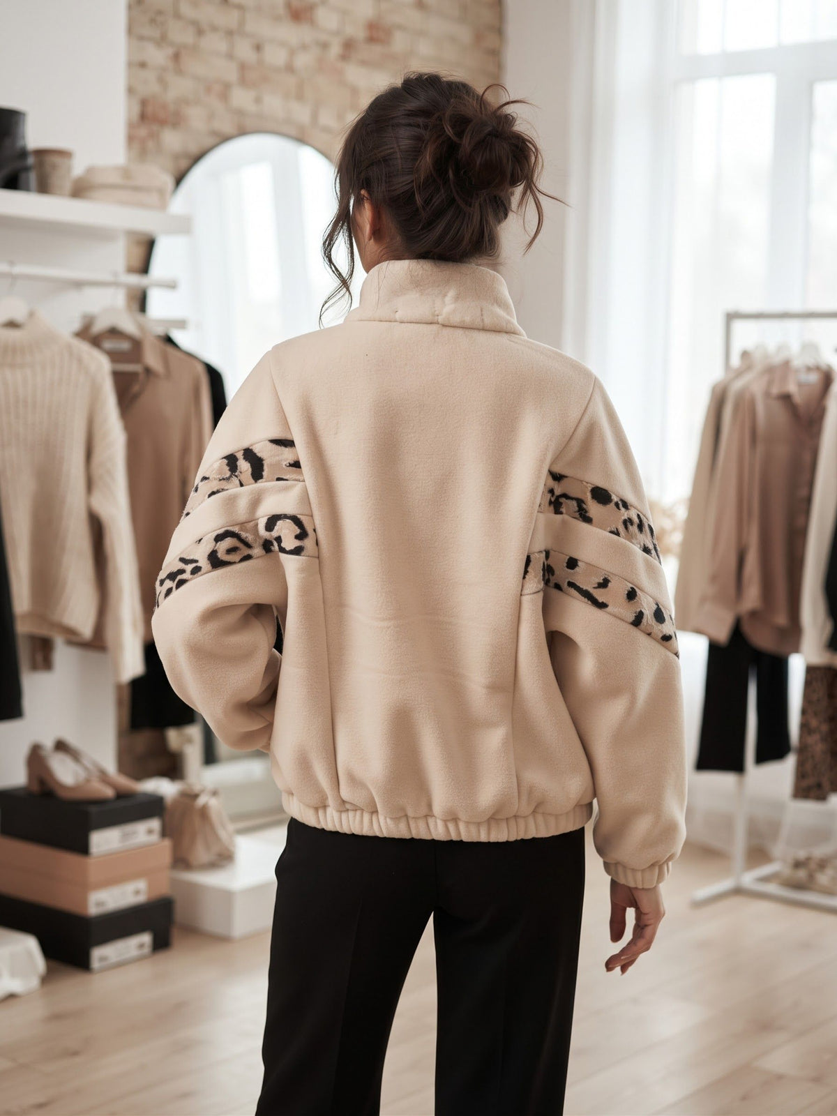 Sweat Zippé Matière Épaisse (x6)
