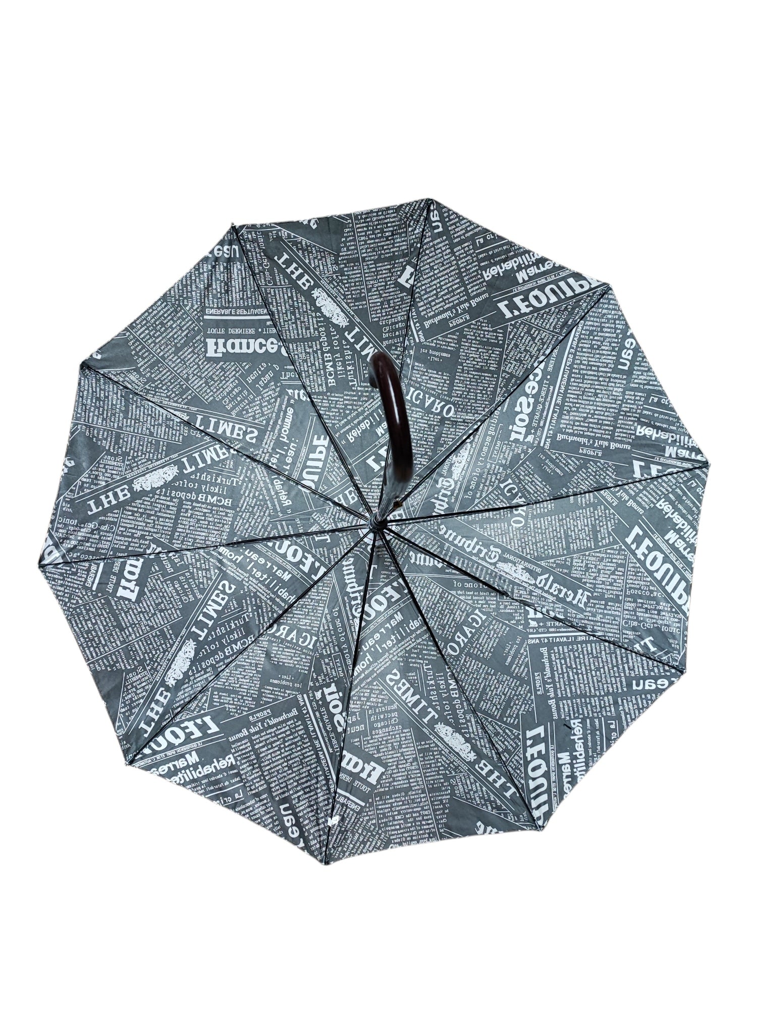 Parapluie long motif  journal (x12)