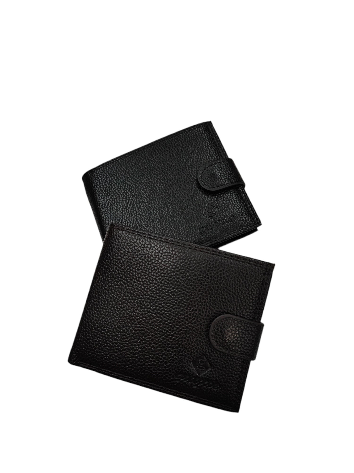 Compact faux leather wallet with gift box (x3)