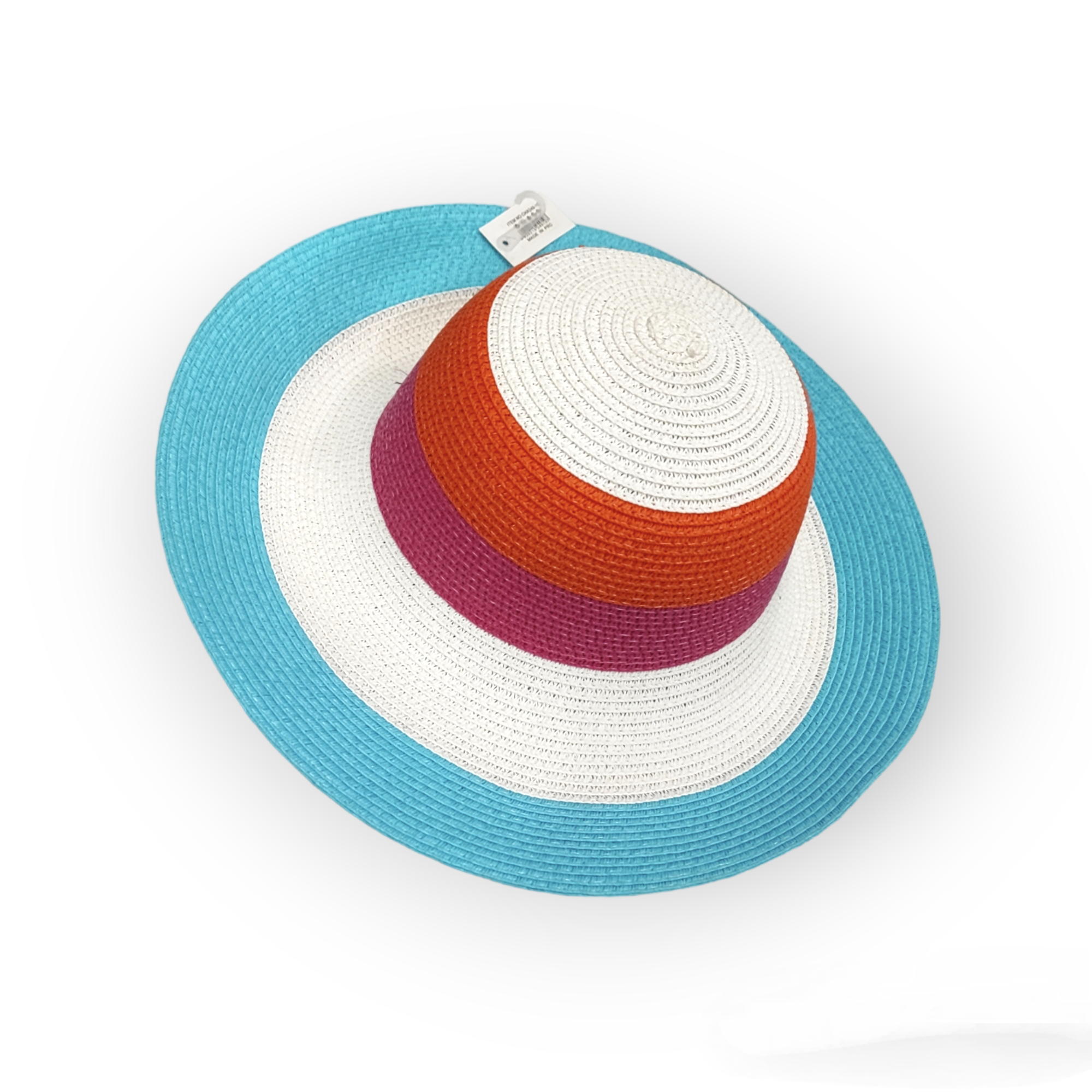 Multi-Color Straw Hat (x12)