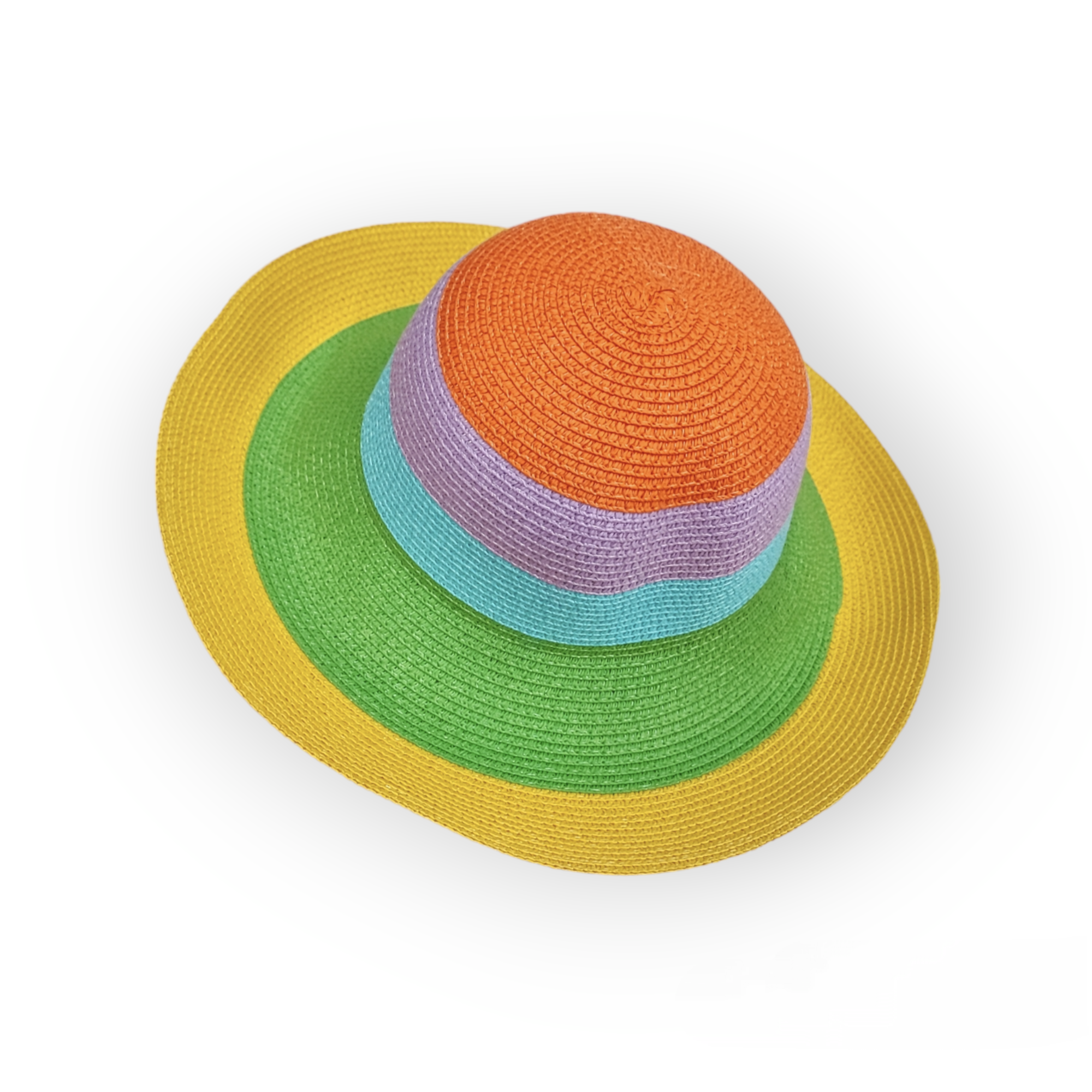 Multi-Color Straw Hat (x12)