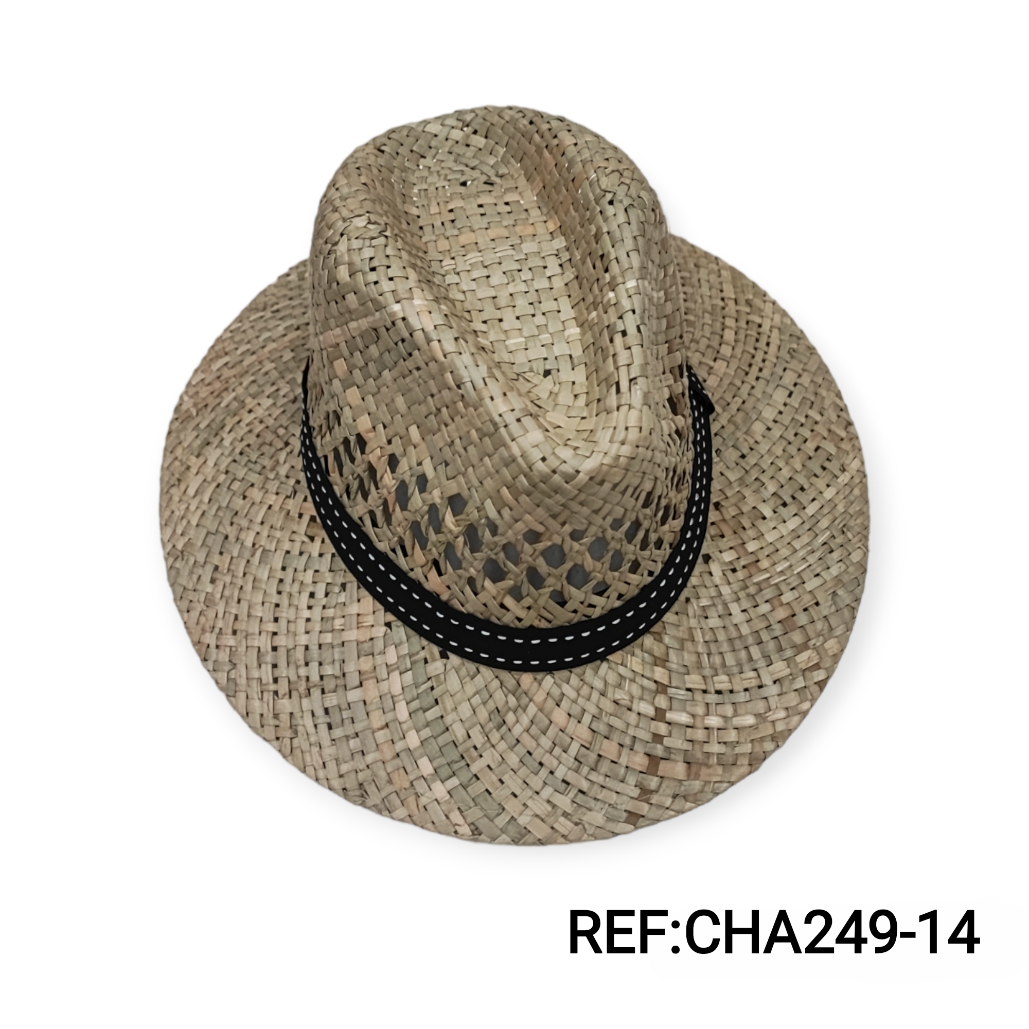 Natural straw hat

 (x6)