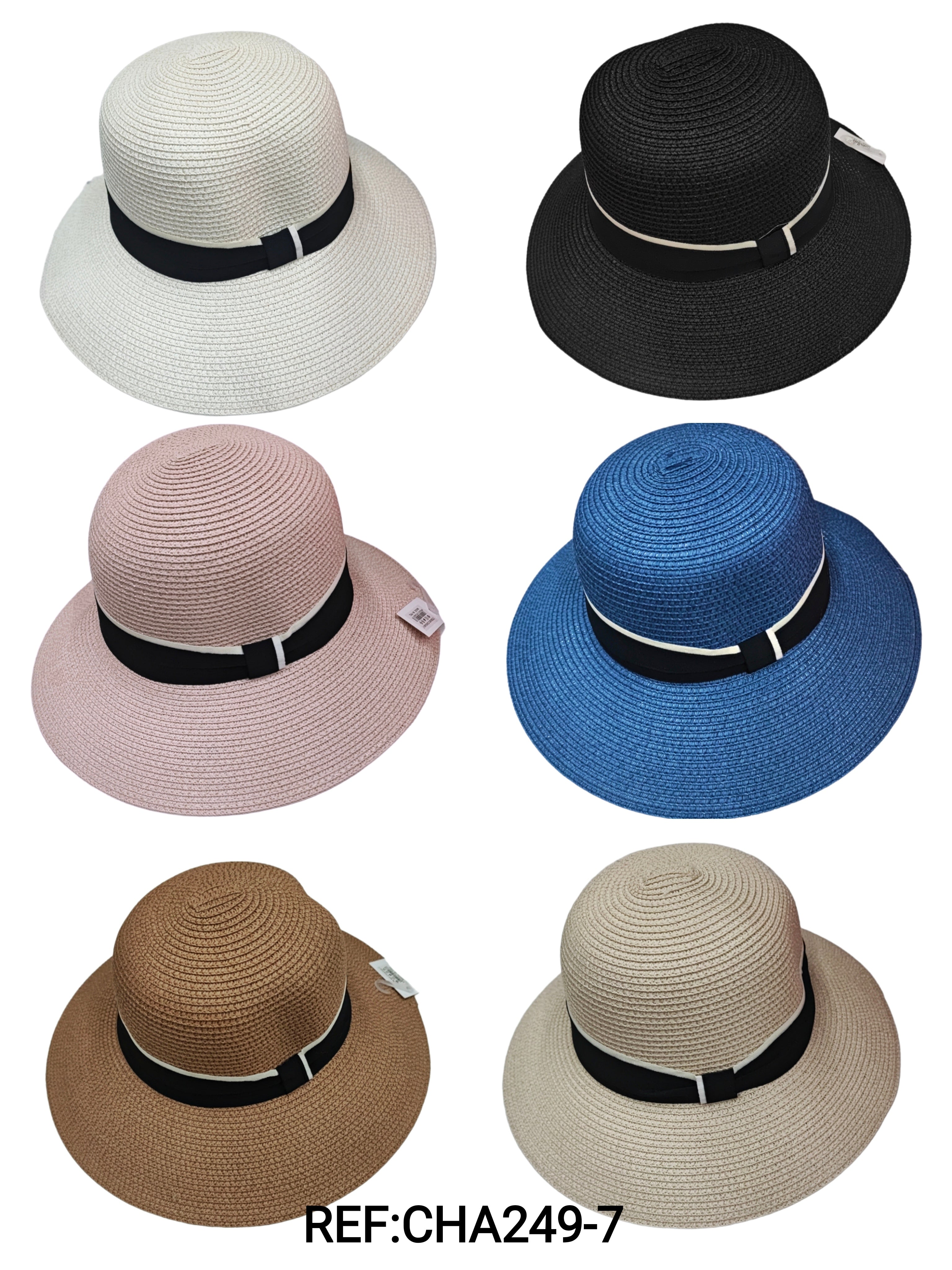 Women's straw hat (x12) #7