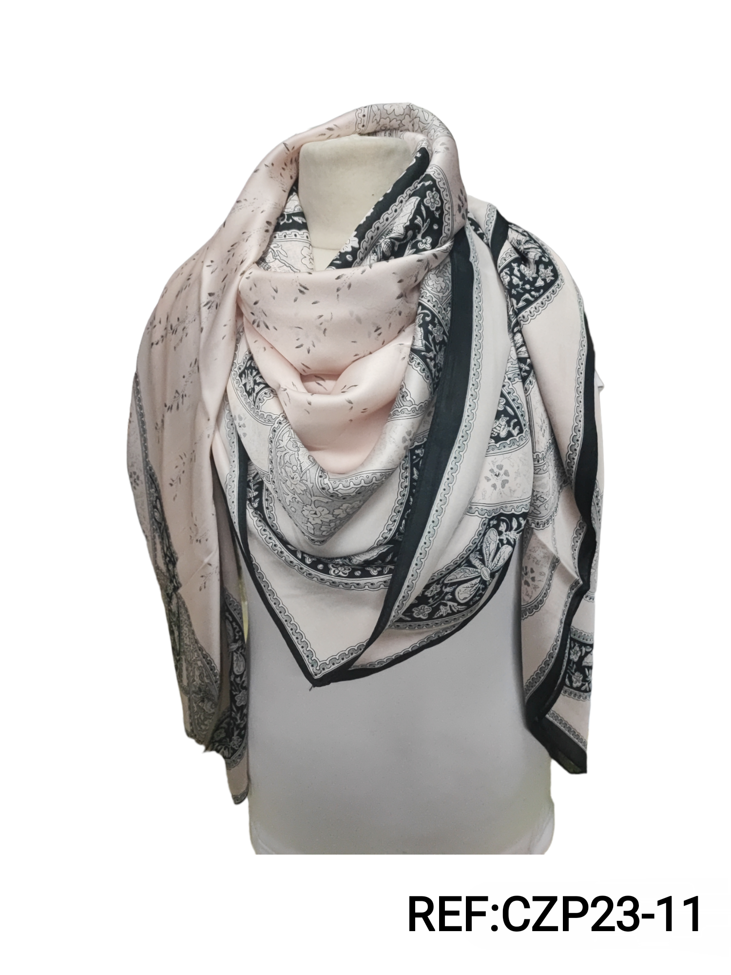 Silk Touch Square Scarf 140cm (x6)#30