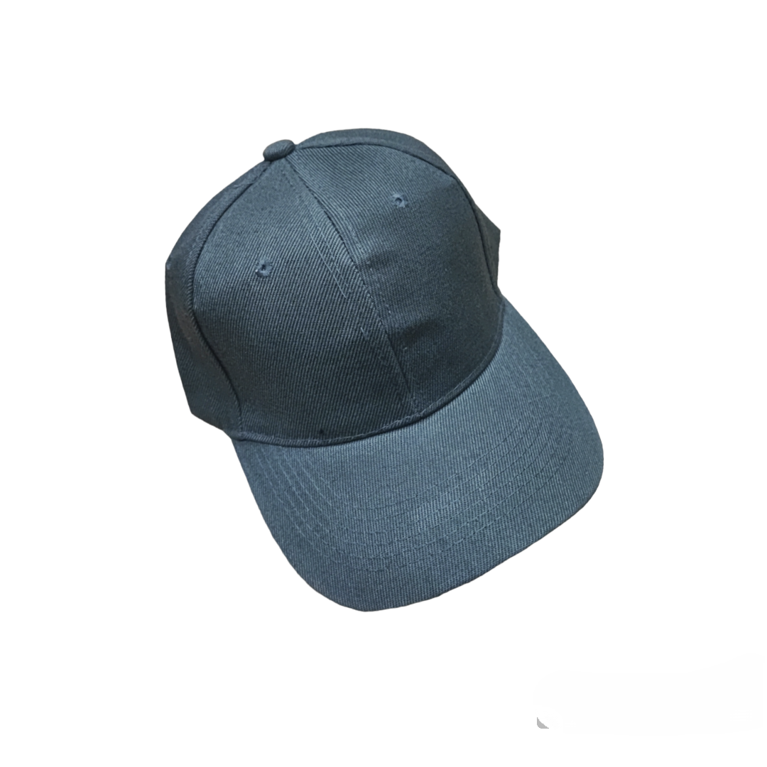 Casquette couleur unie gris foncé (x12) #11