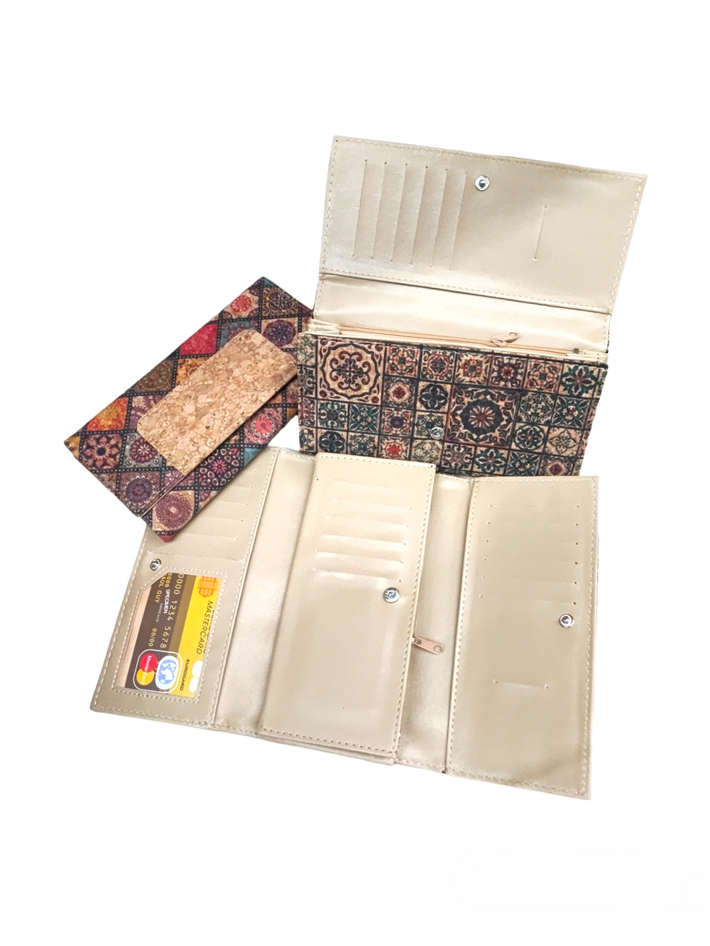 Marron FEMME Portefeuille En Simili Cuir Pour Femme 3284785