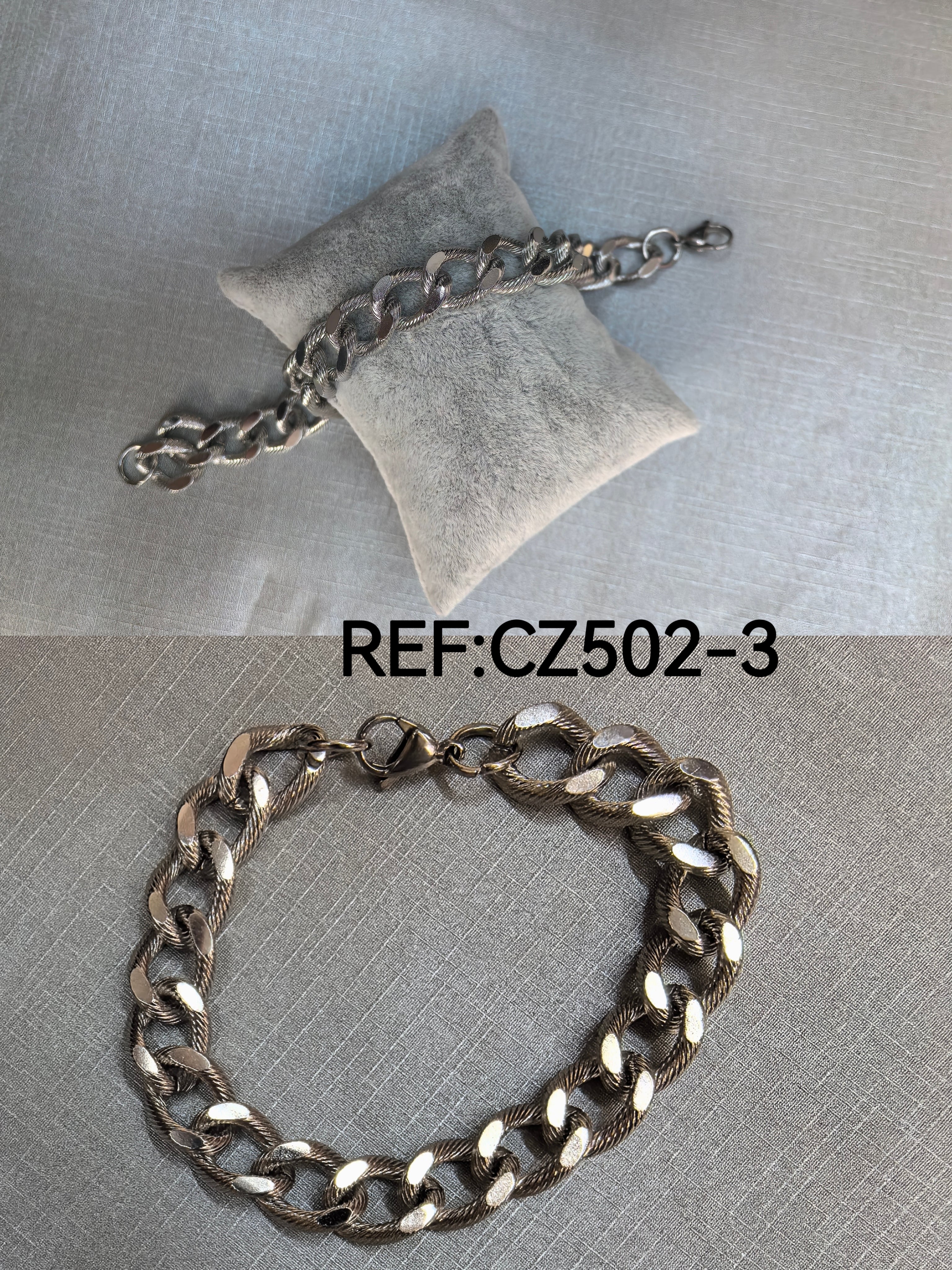 bracelet en acier inoxydable (x2)#3