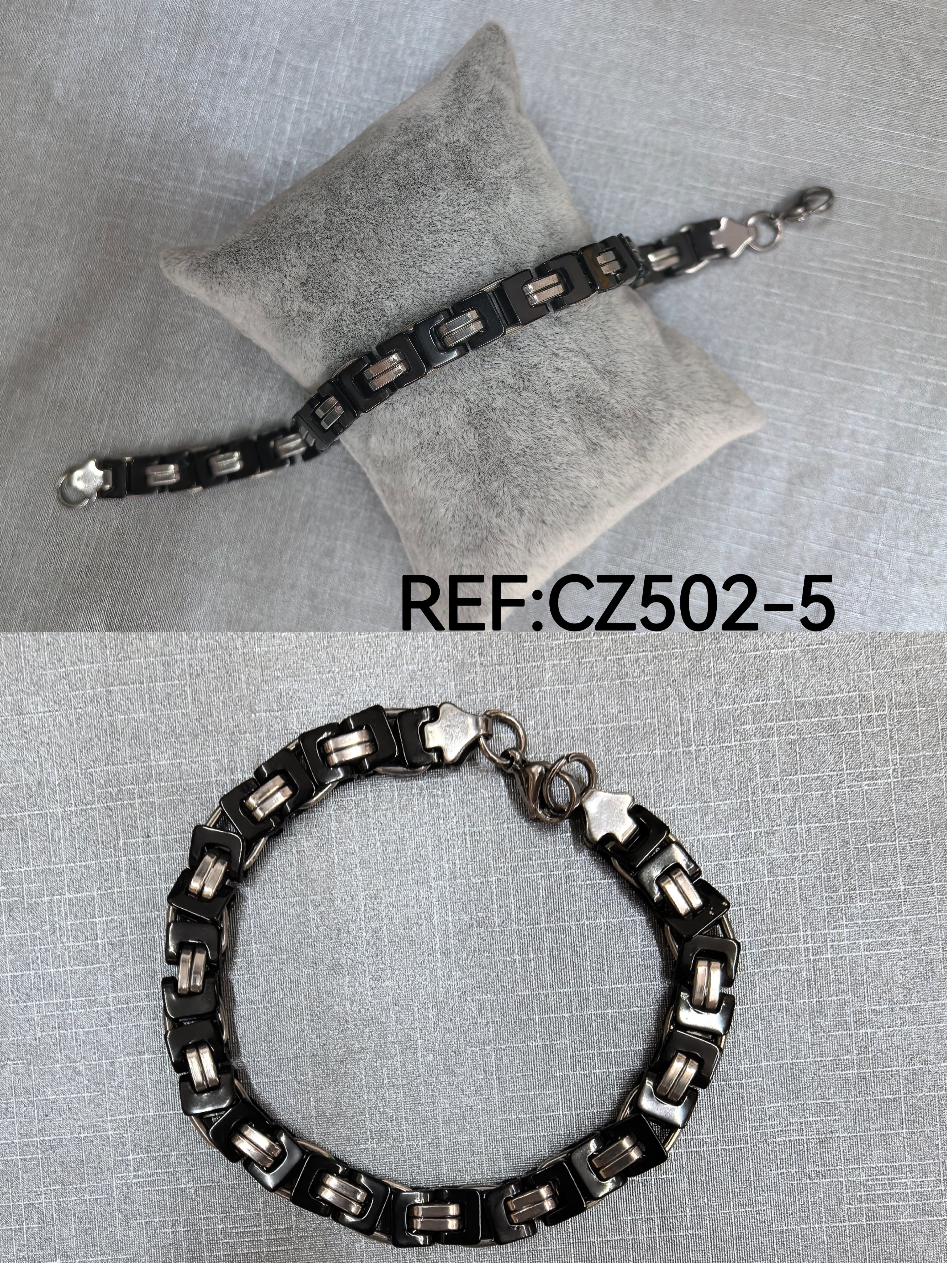 bracelet en acier inoxydable (x2)#5
