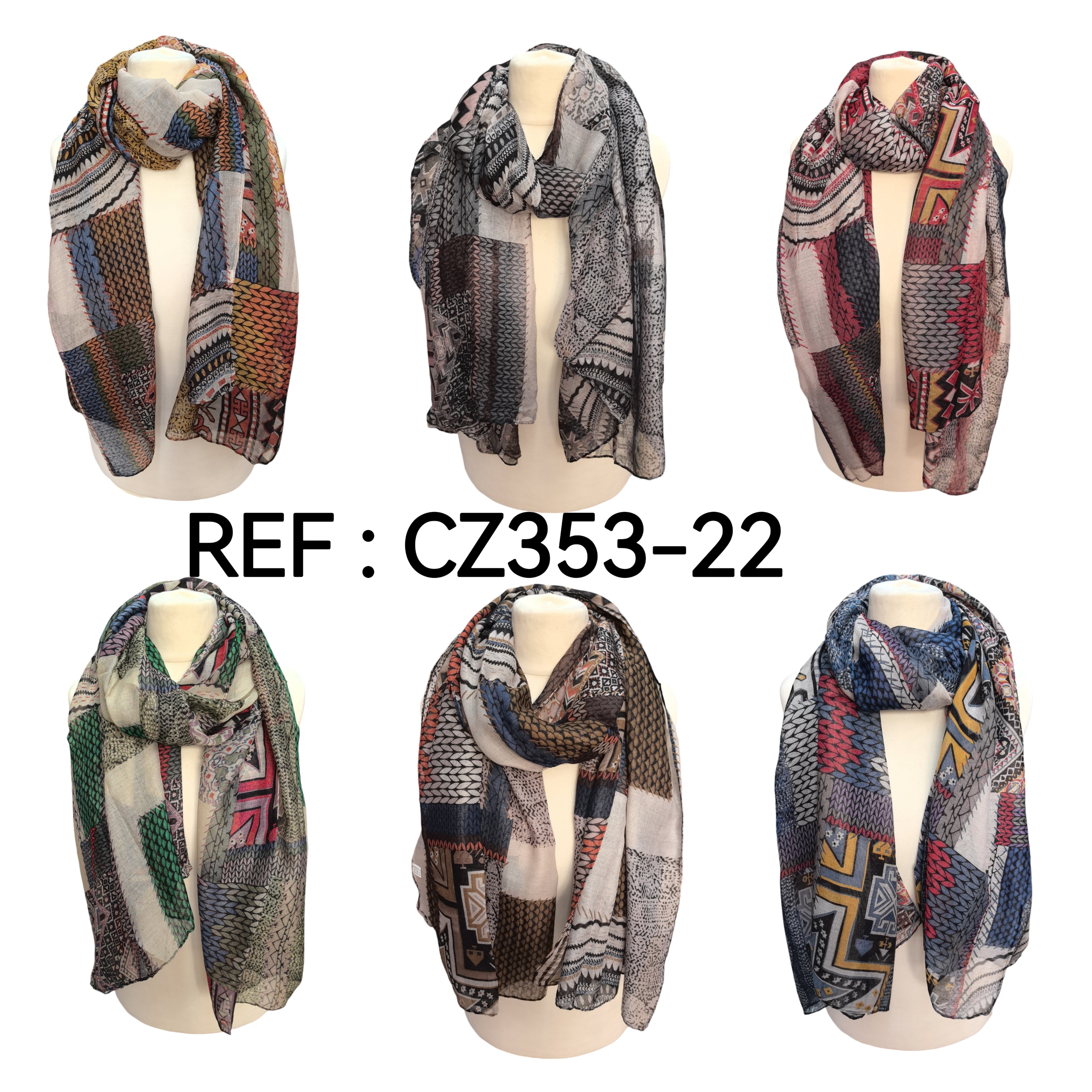 Foulards femme (x12)#22