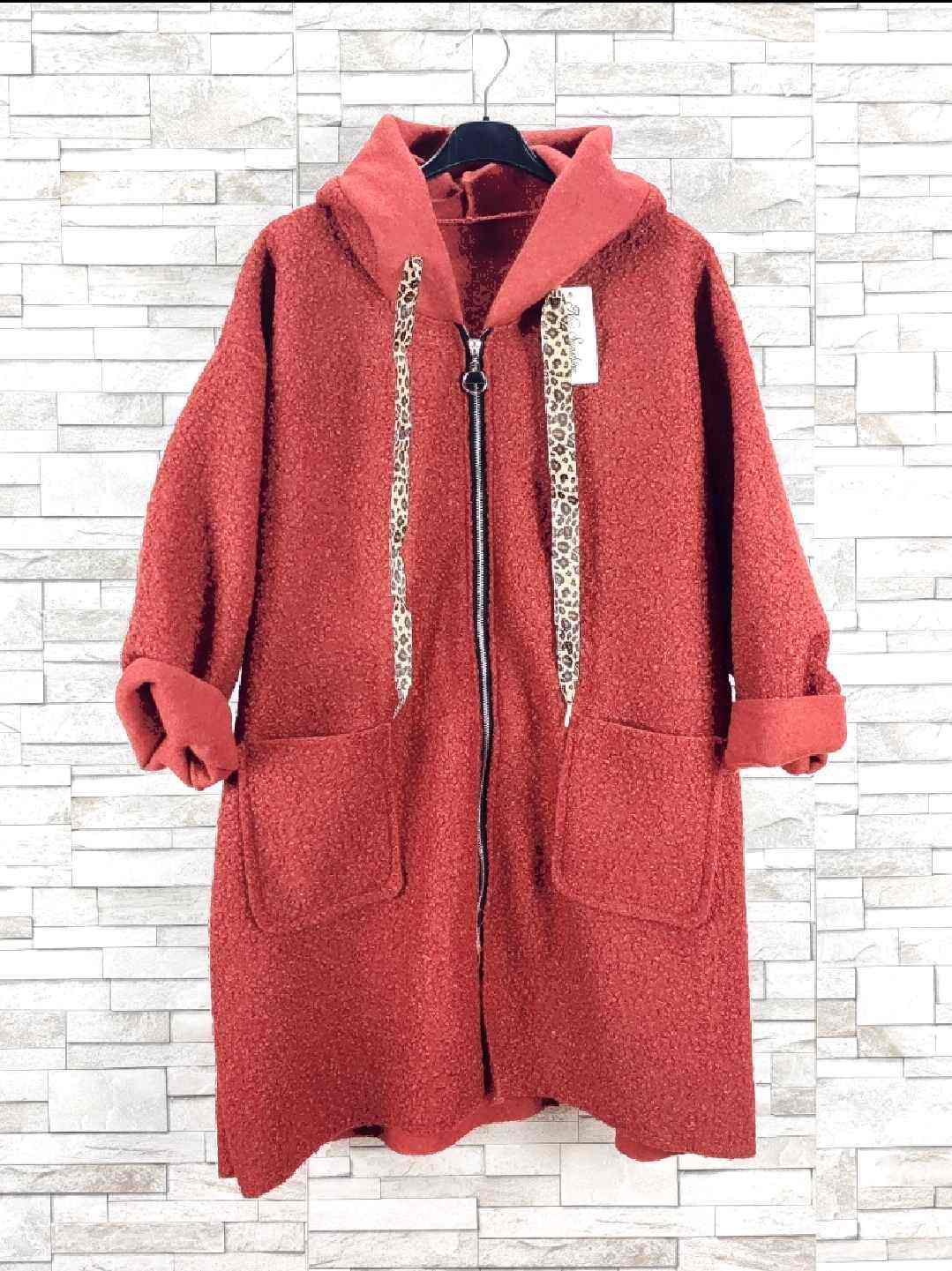 Manteau zippée avec capuche (x5)