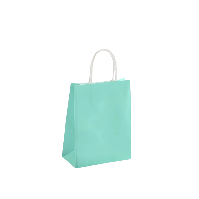 LOT DE 24 - Sacs kraft boutique (couleurs au choix)T12*6*15