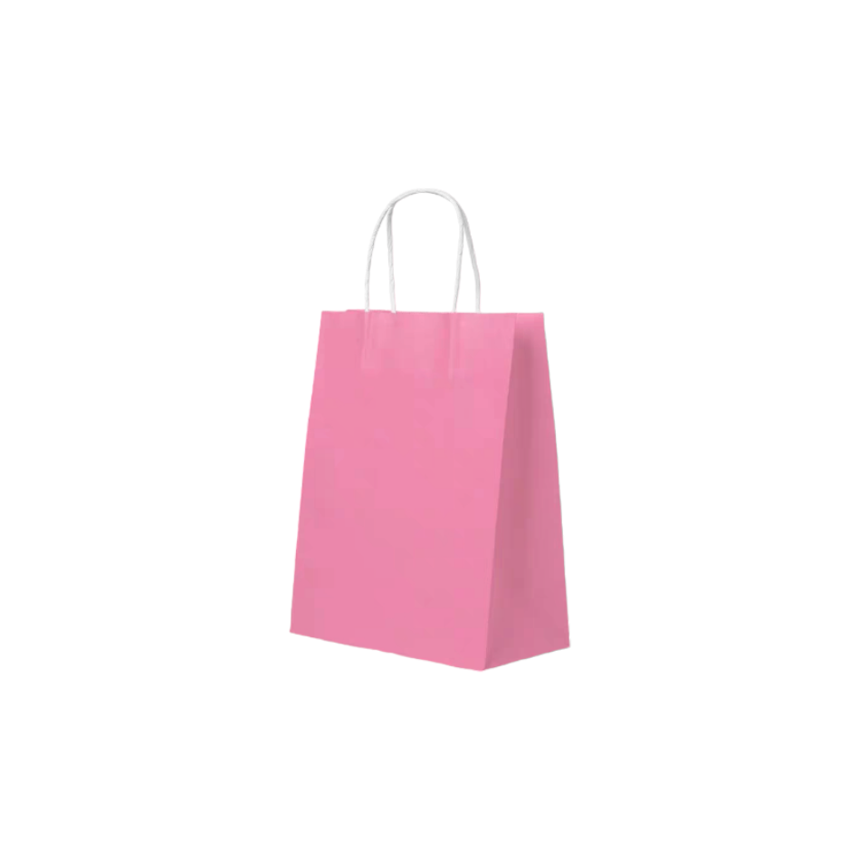 LOT DE 24 - Sacs kraft boutique (couleurs au choix)T16*8*22 l