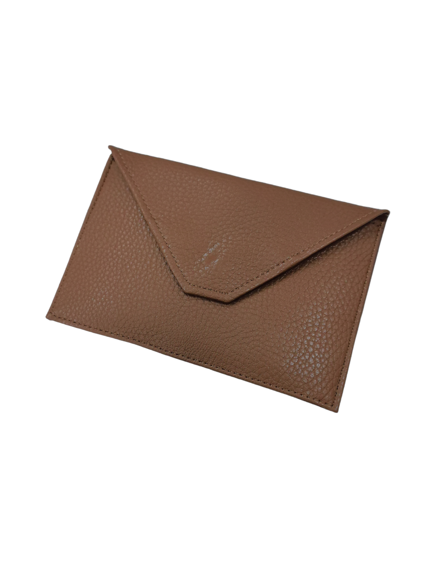 Split cowhide leather card pouch (x12)