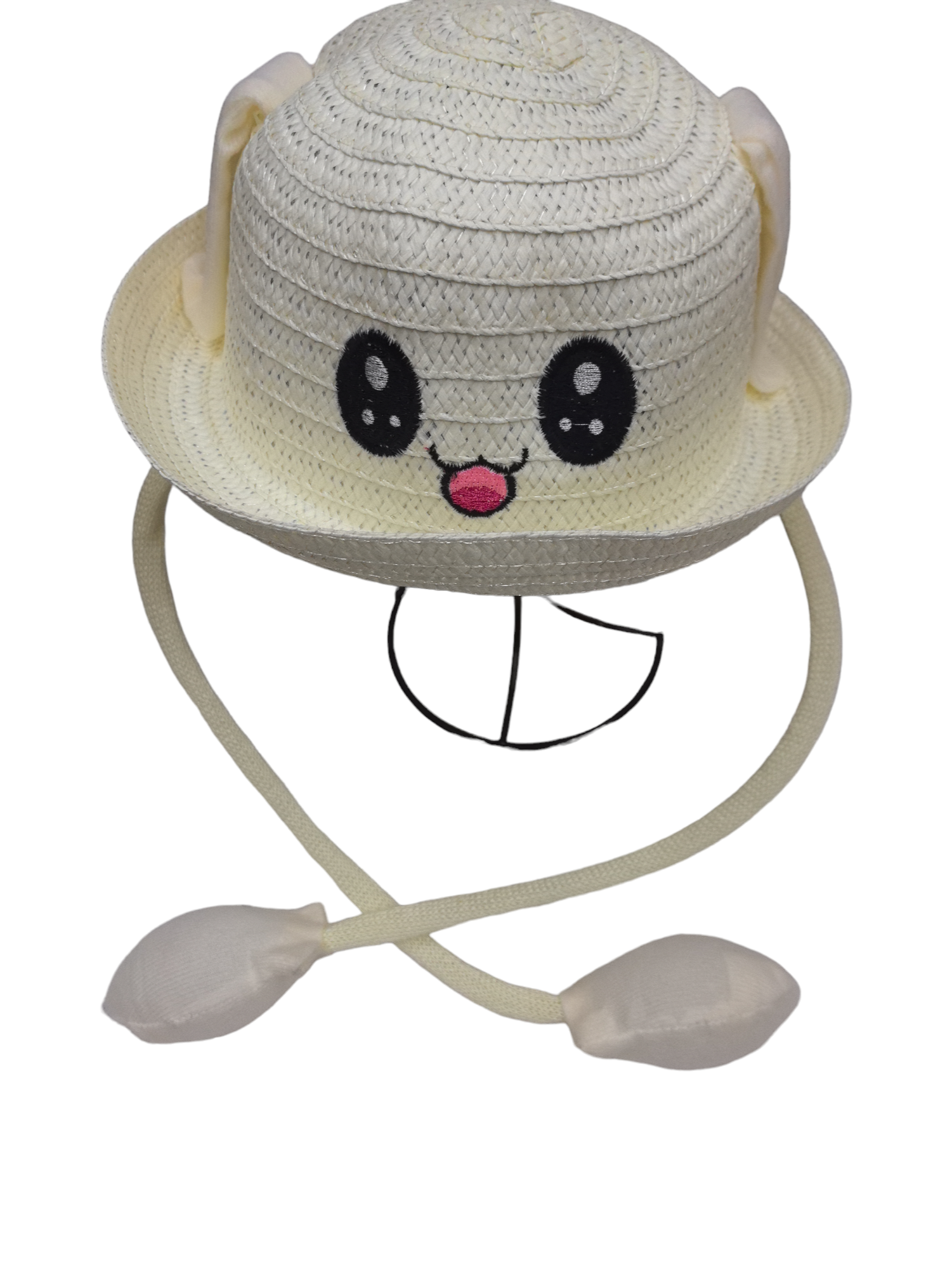 Chapeaux enfant lapin (x12)