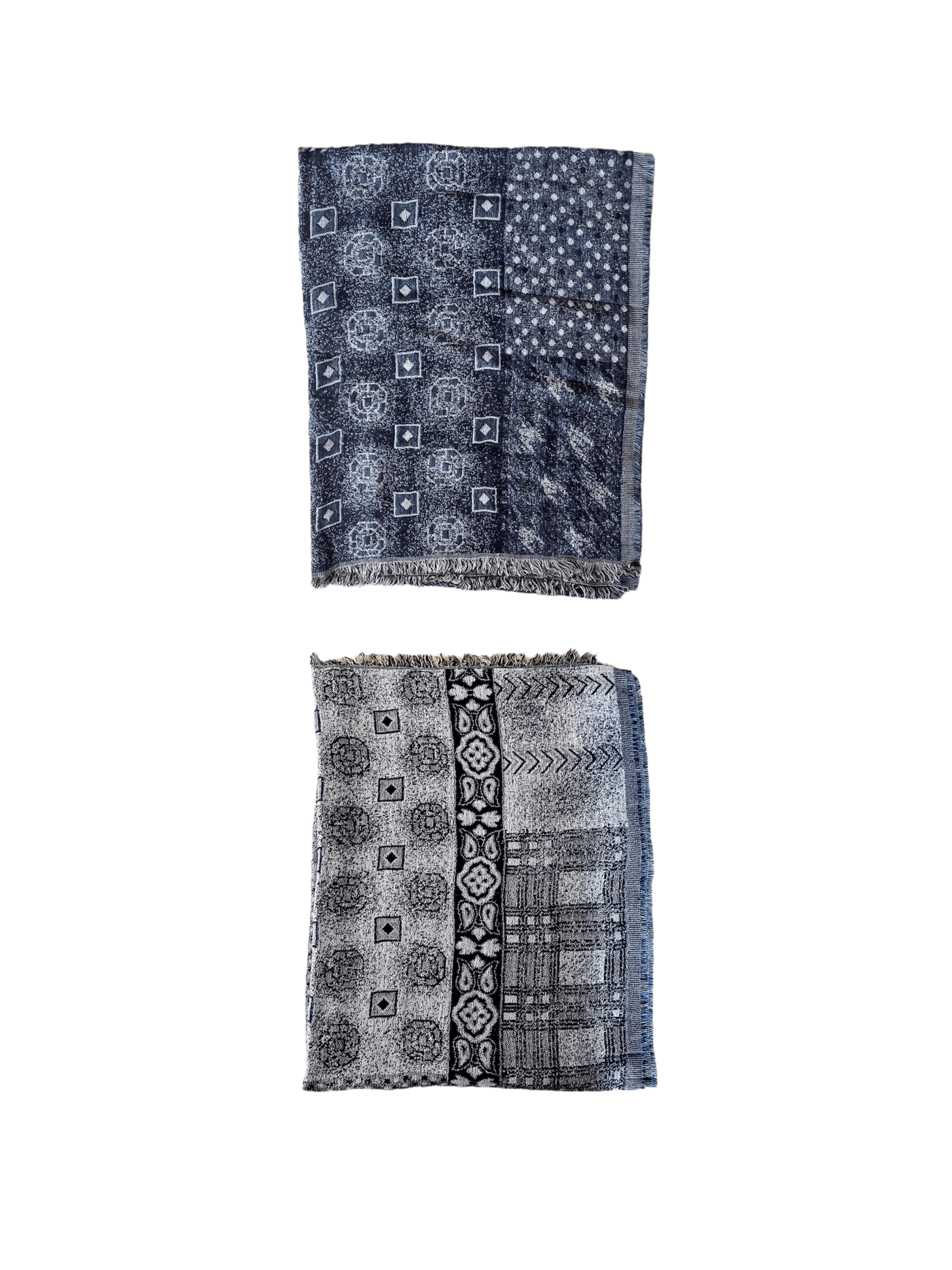 Châle Écharpe motifs mixte     (x12) 3,50€/unité | Grossiste-pro