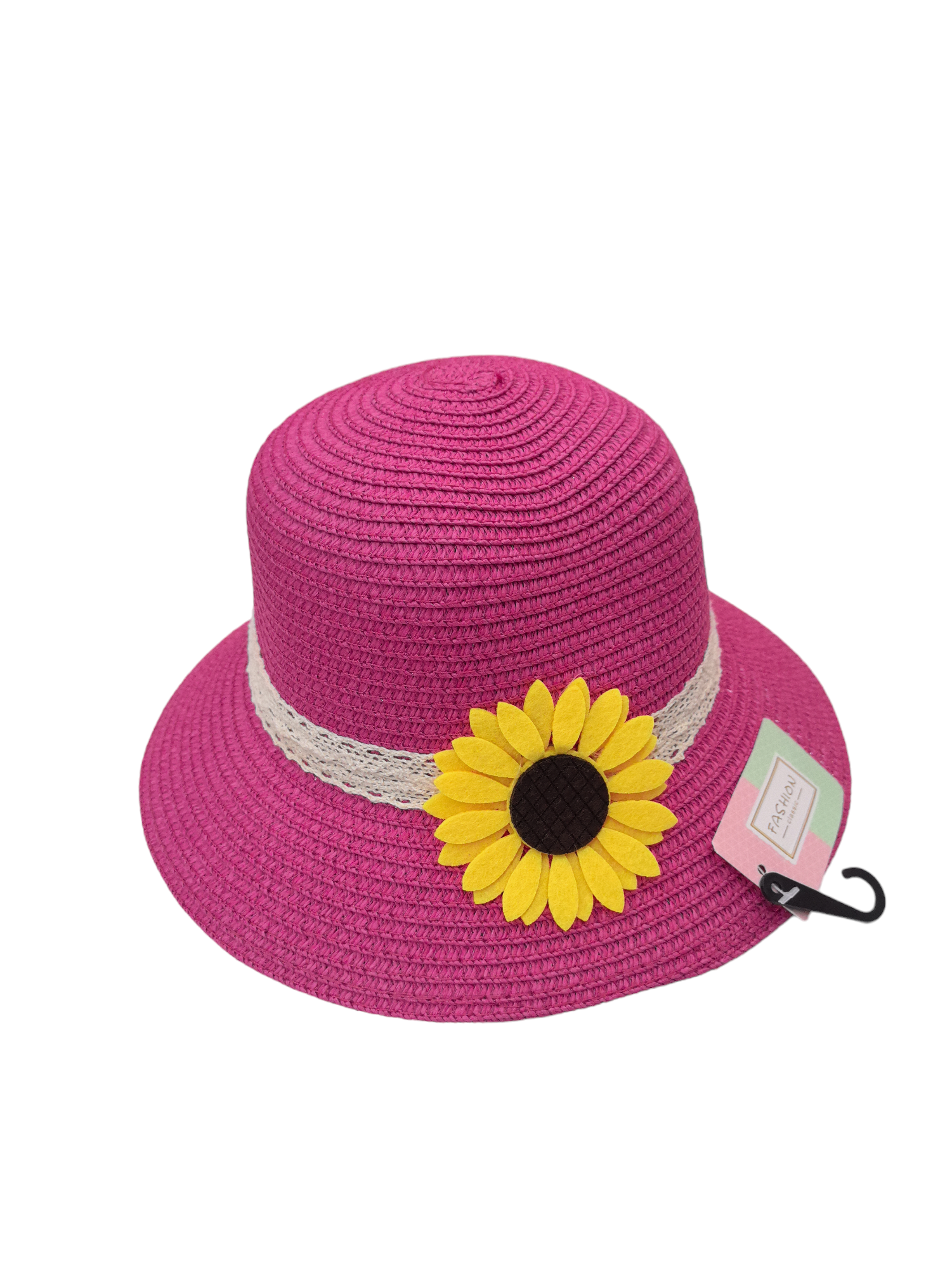 Chapeau enfant Motif tournesol(x12)#3