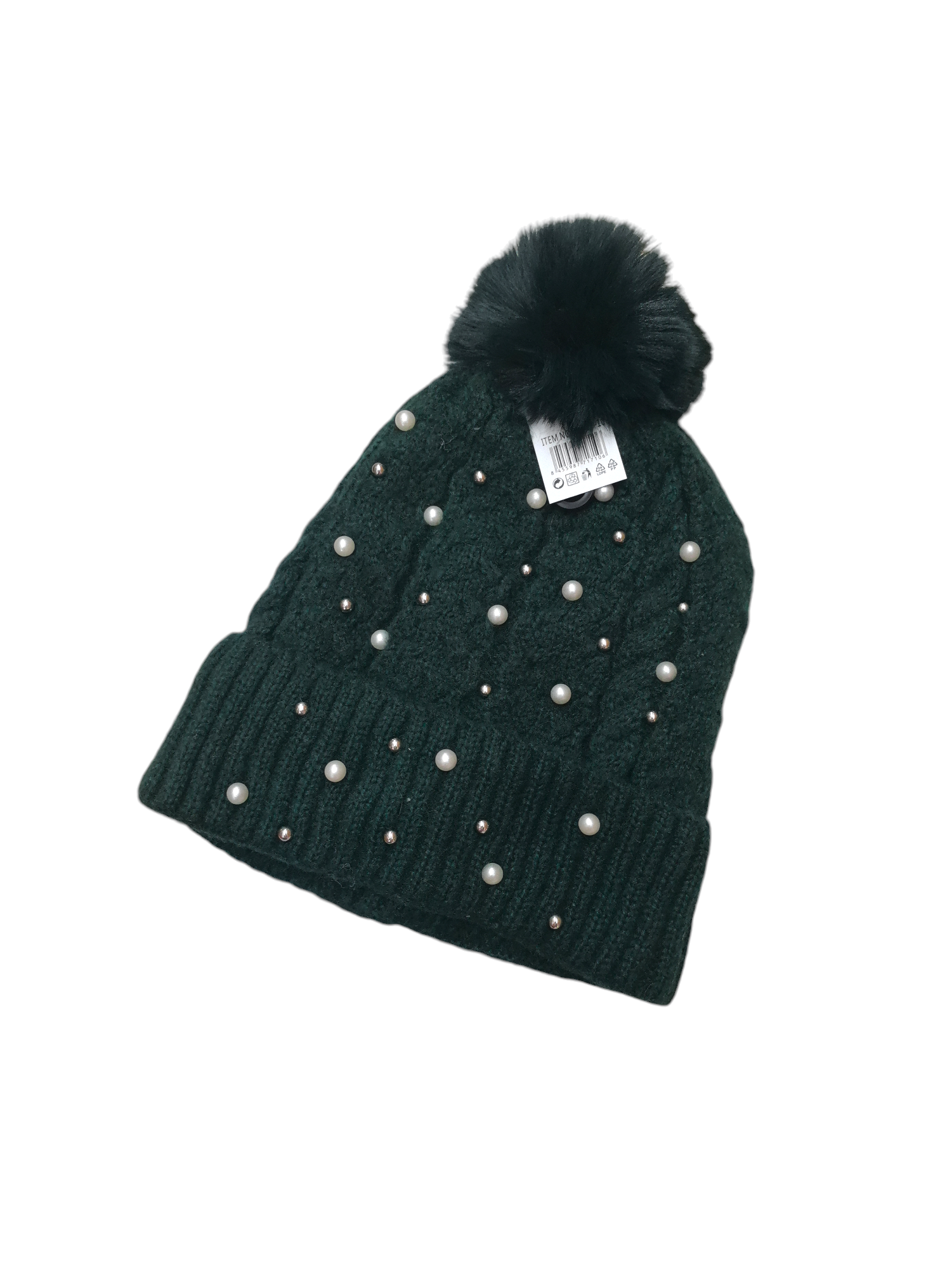 bonnet femme tricoté  perle(x12)#10