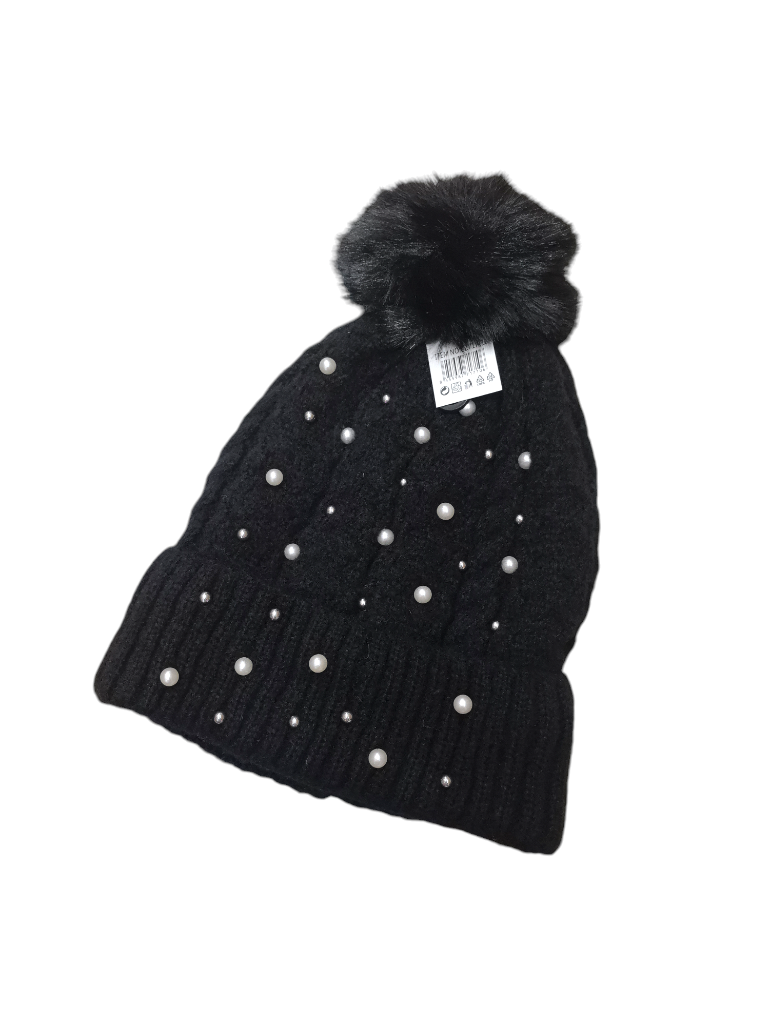 bonnet femme tricoté  perle(x12)#10