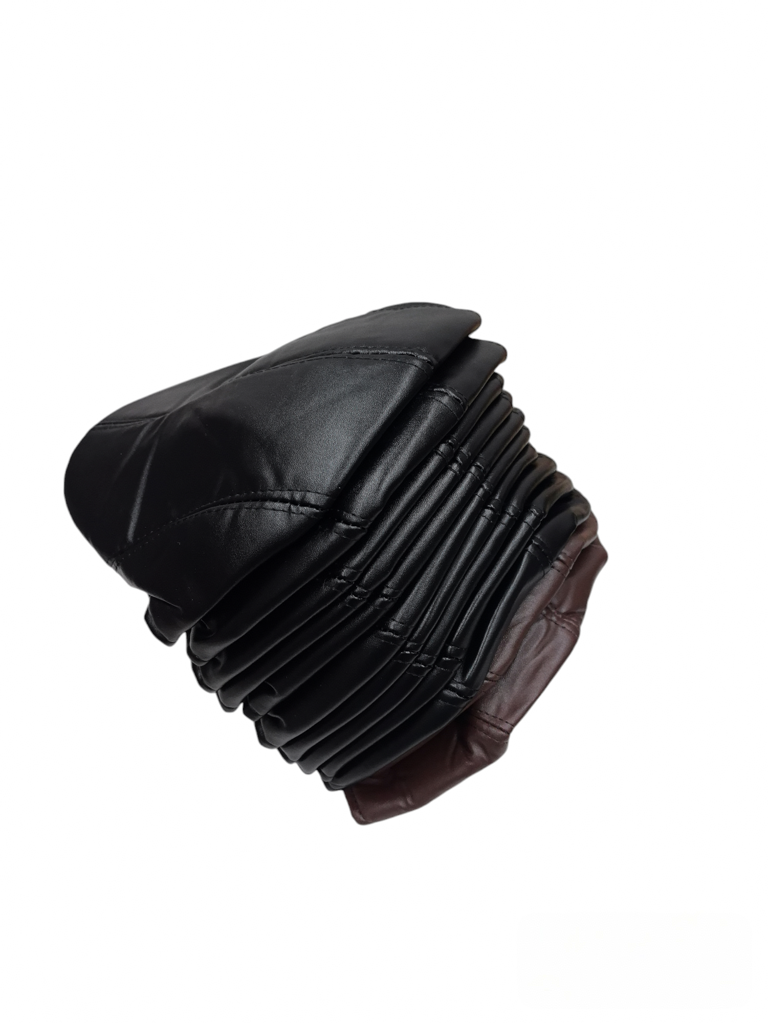 Béret homme  simili-cuir (x12) #2