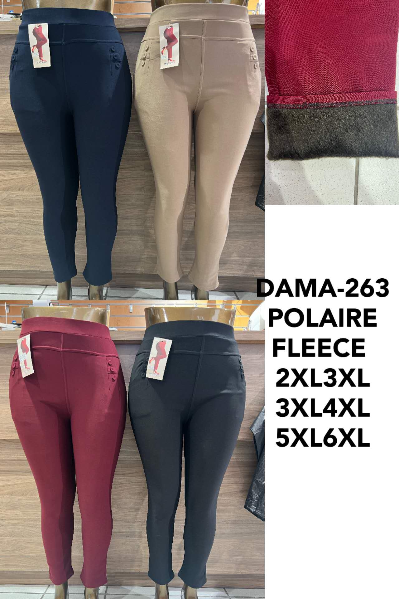 Large size women's pants (x12)