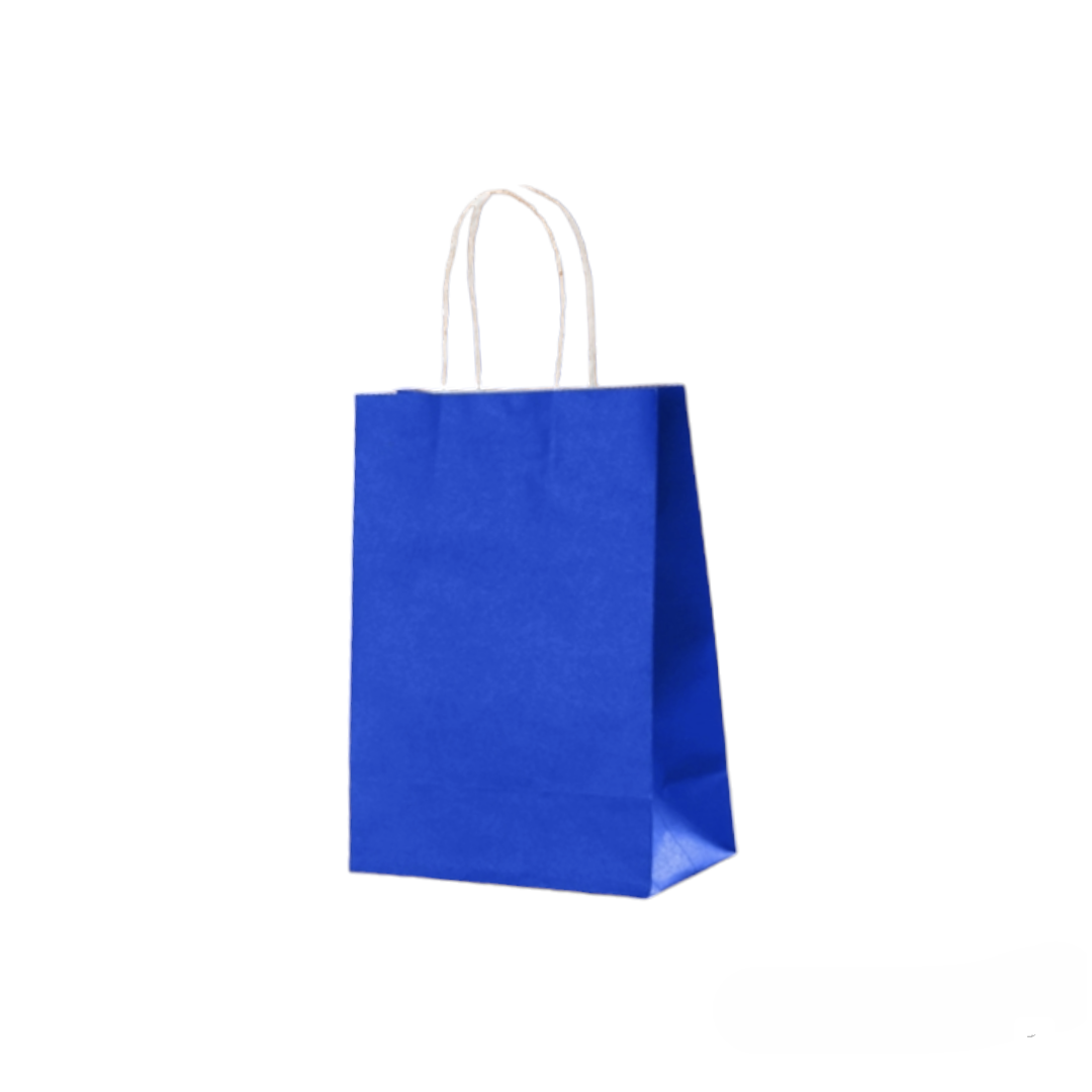 LOT DE 24 - Sacs kraft boutique (couleurs au choix)T12*6*15