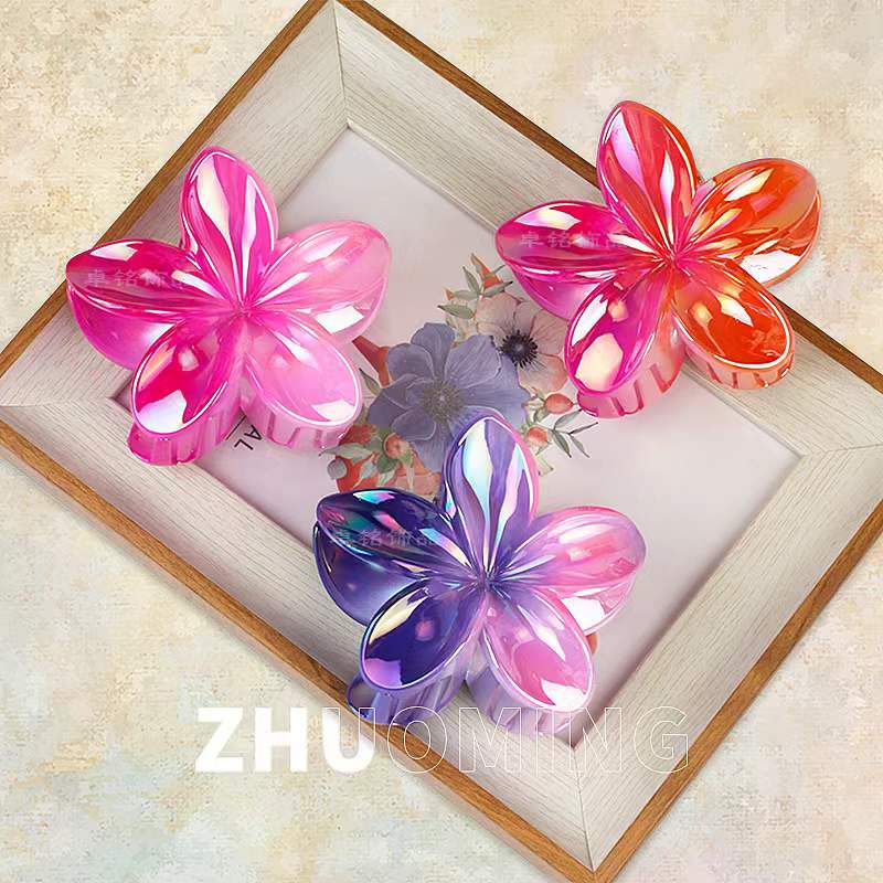 pinces  cheveux  forme  fleur (x12)#1
