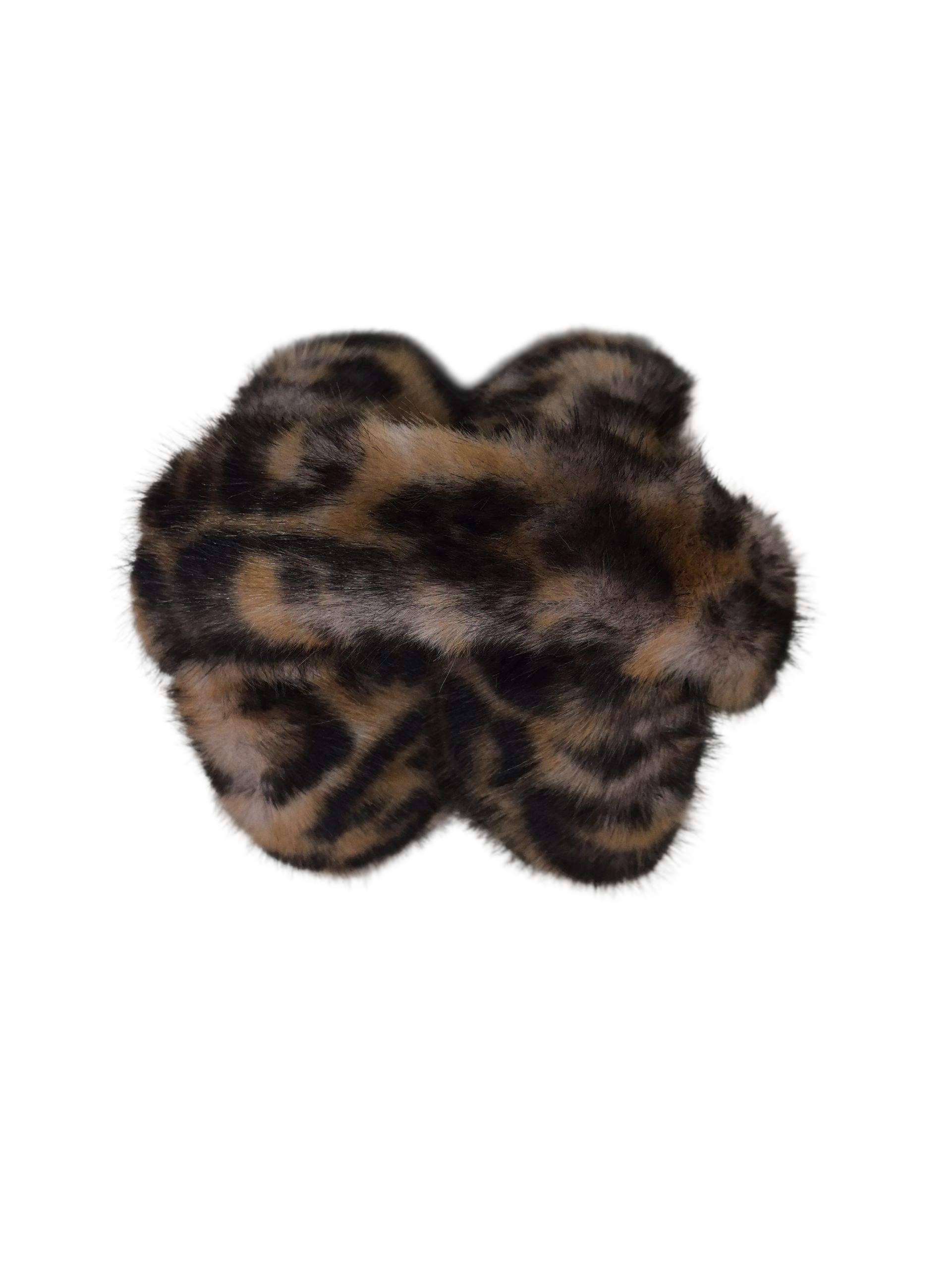 Cache-oreilles fourrure motif Léopard (12)#3