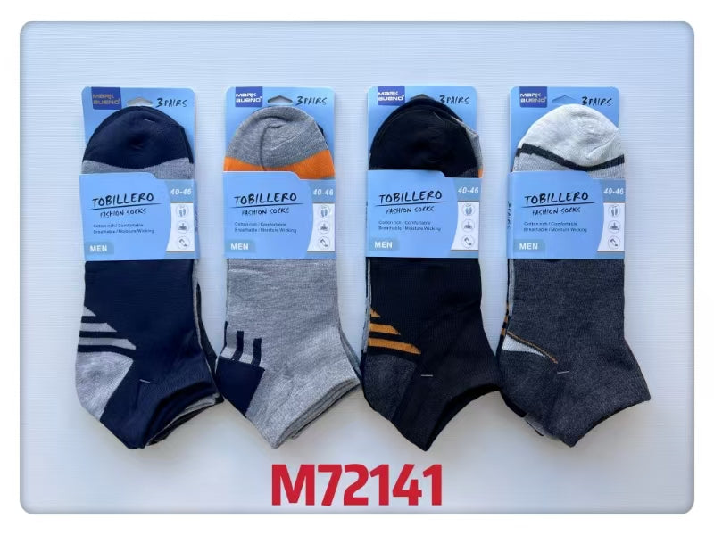Chaussettes Homme Courtes (x24)