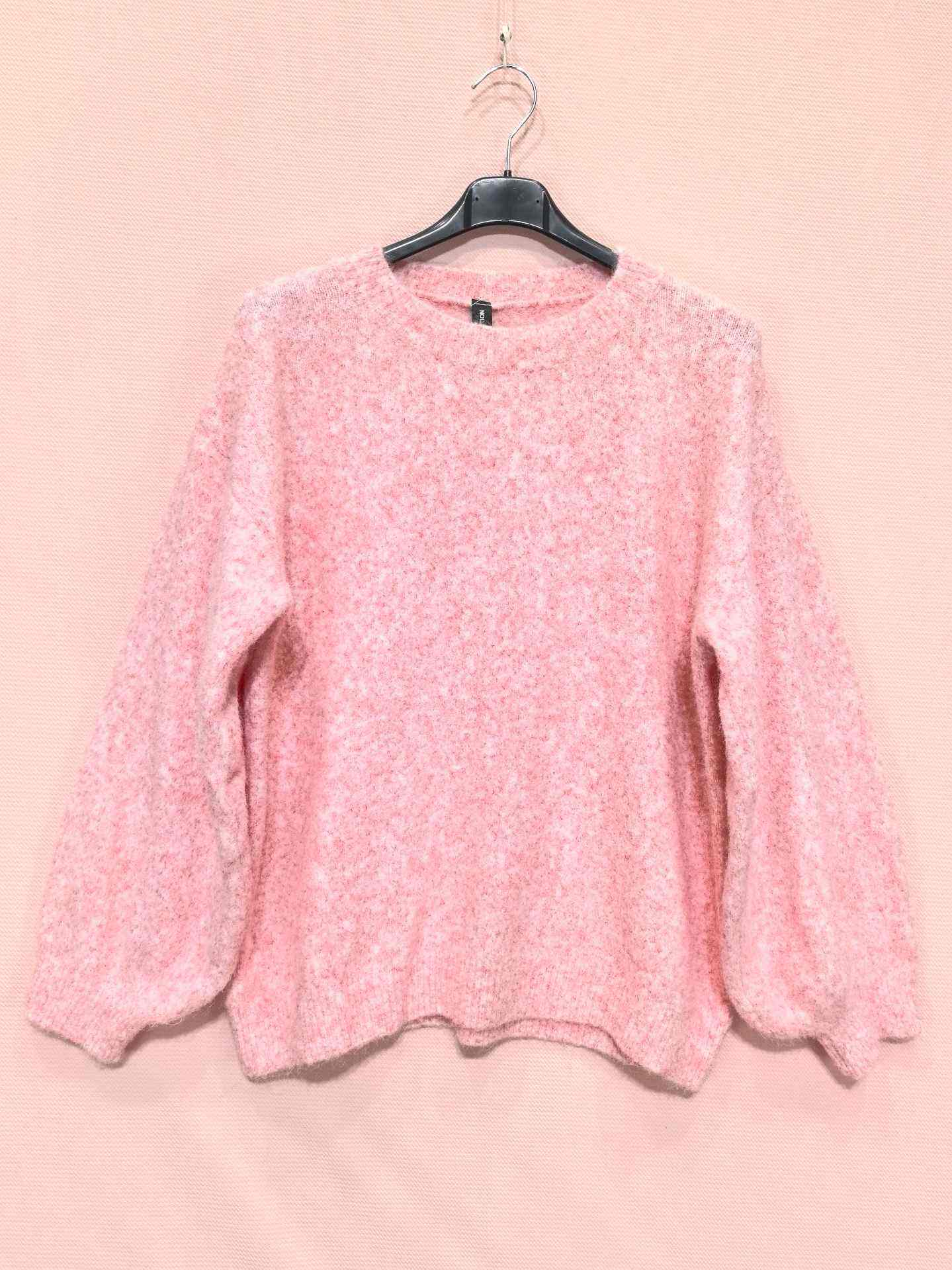 Pull cocooning effet duveteux （x6）