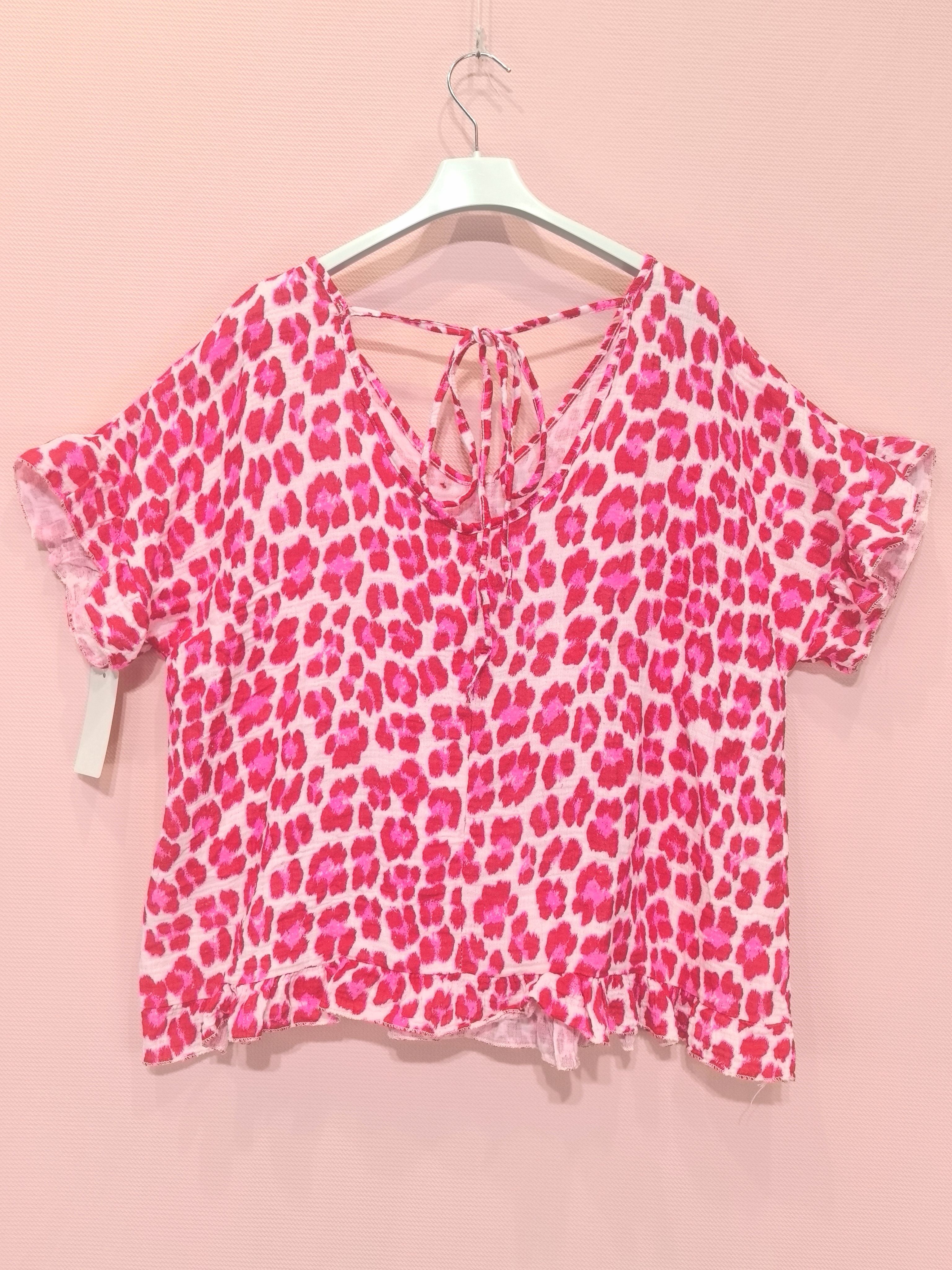 T-shirts Léopard En Gaze De Coton (×8)
