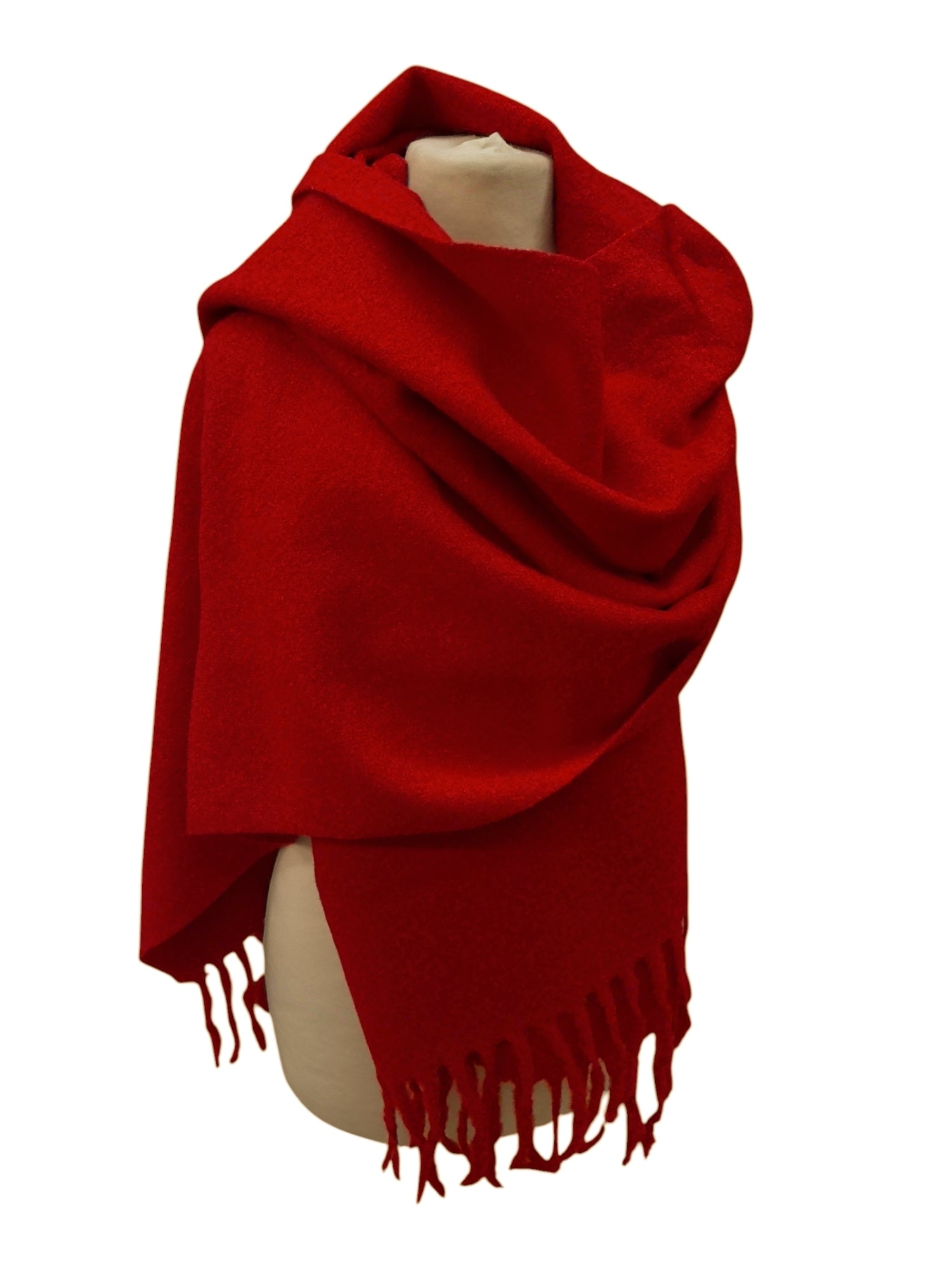 Écharpe châle couleur  unie (x12)#36