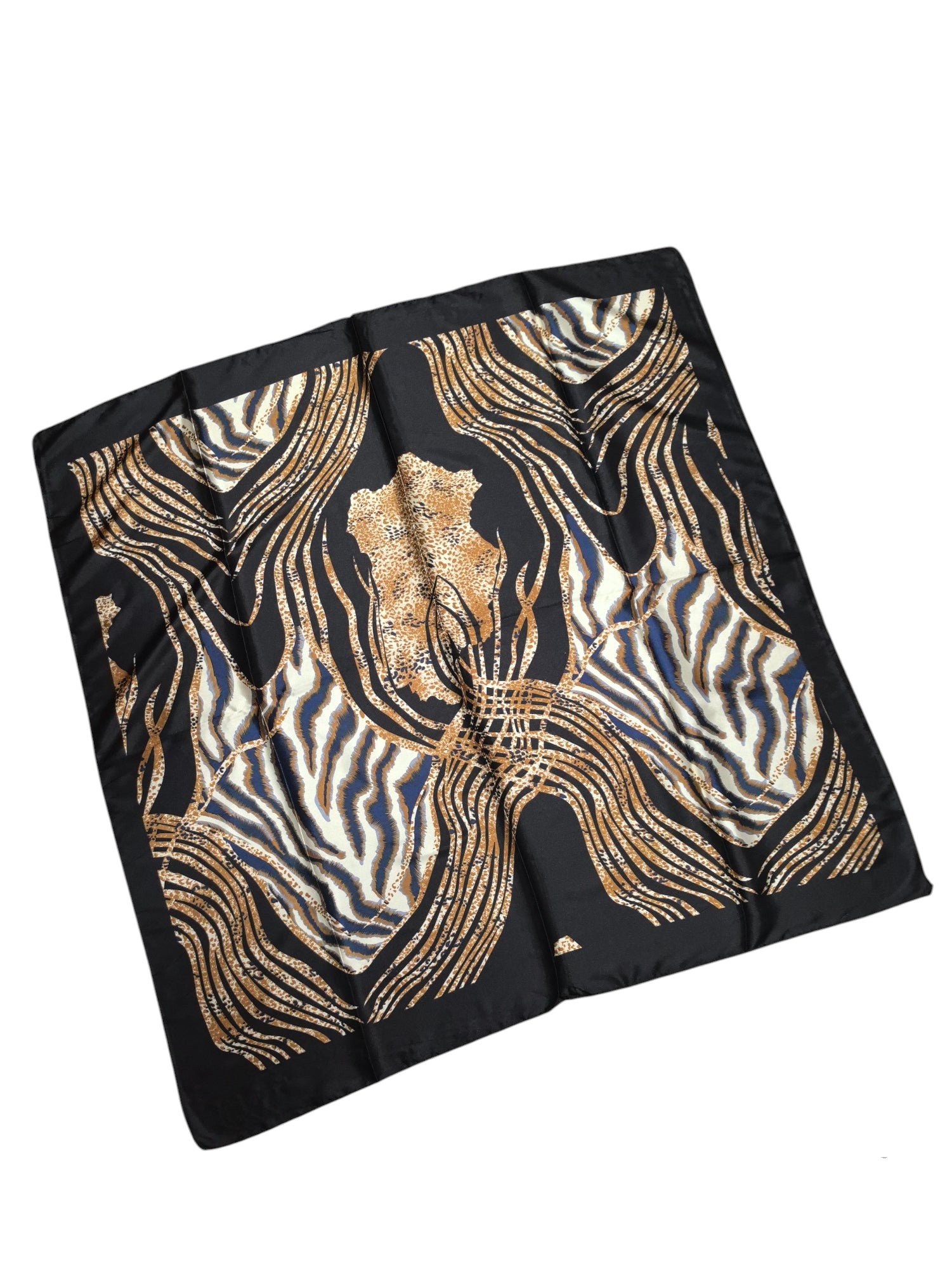 Foulard carré  90cm imprimé fantaisie (x10)#12