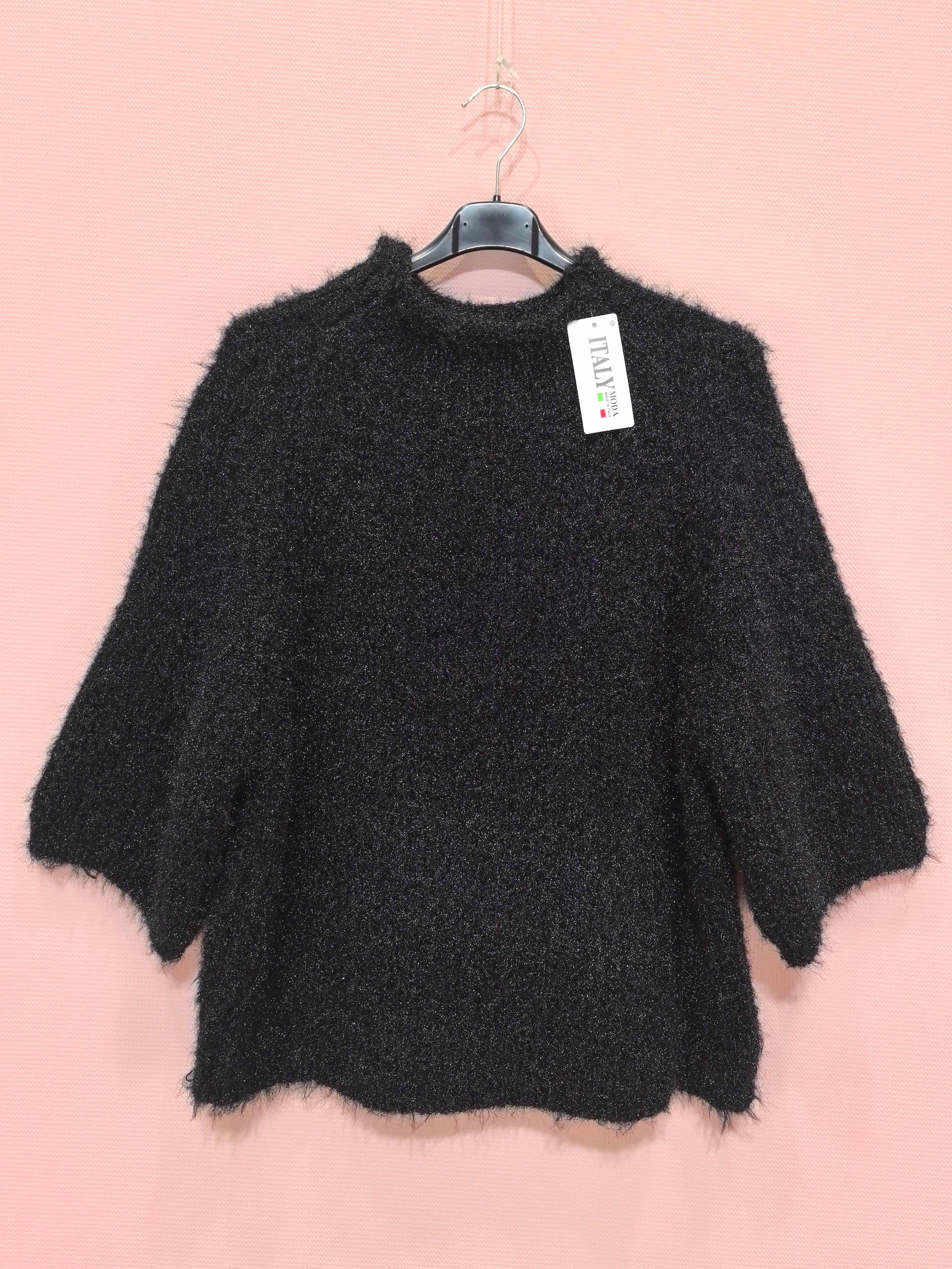 Pull oversize en maille duveteuse (x6)