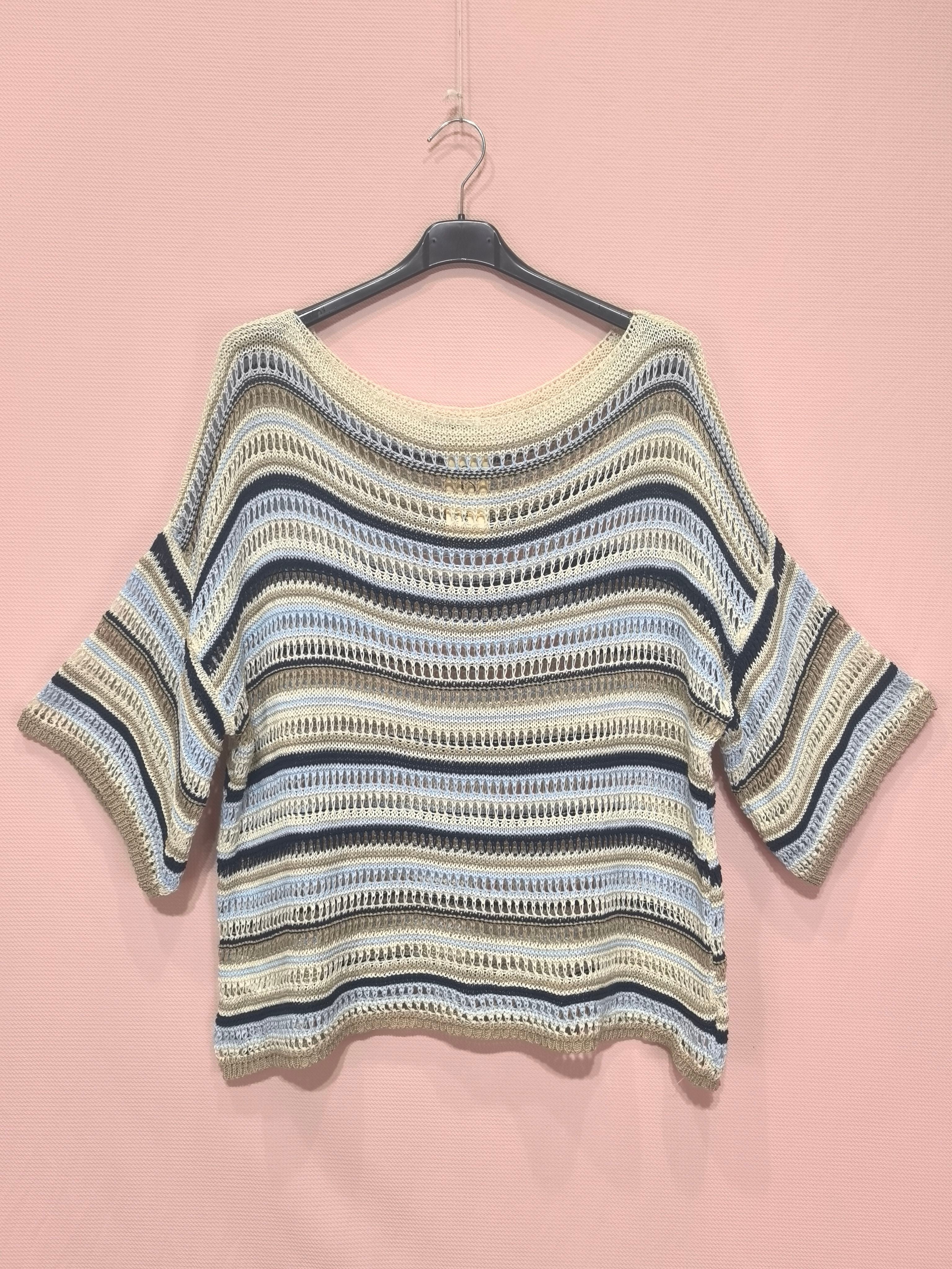 Pull en maille ajourée(8)