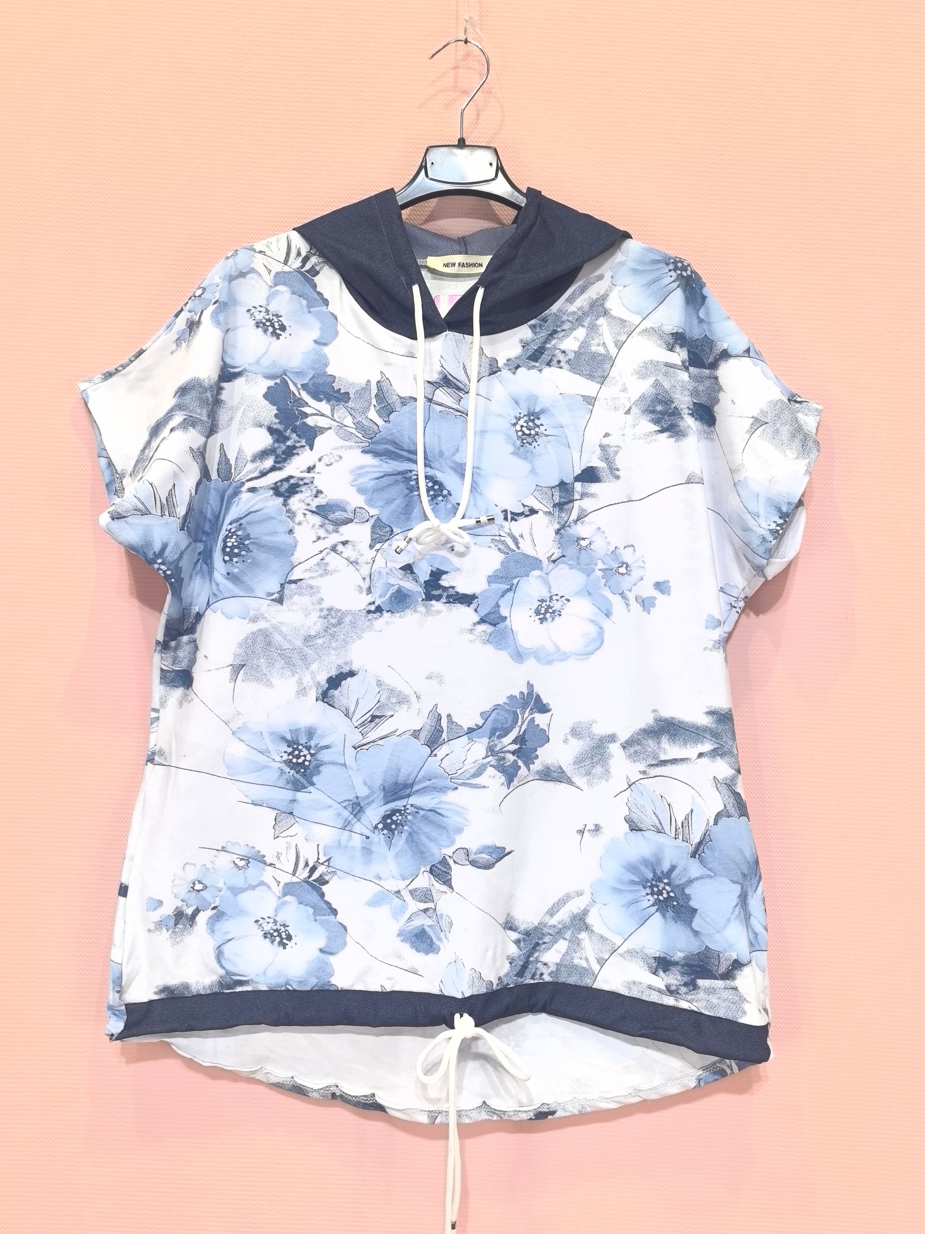 T-shirts Avec Capuche En Jean (x6)