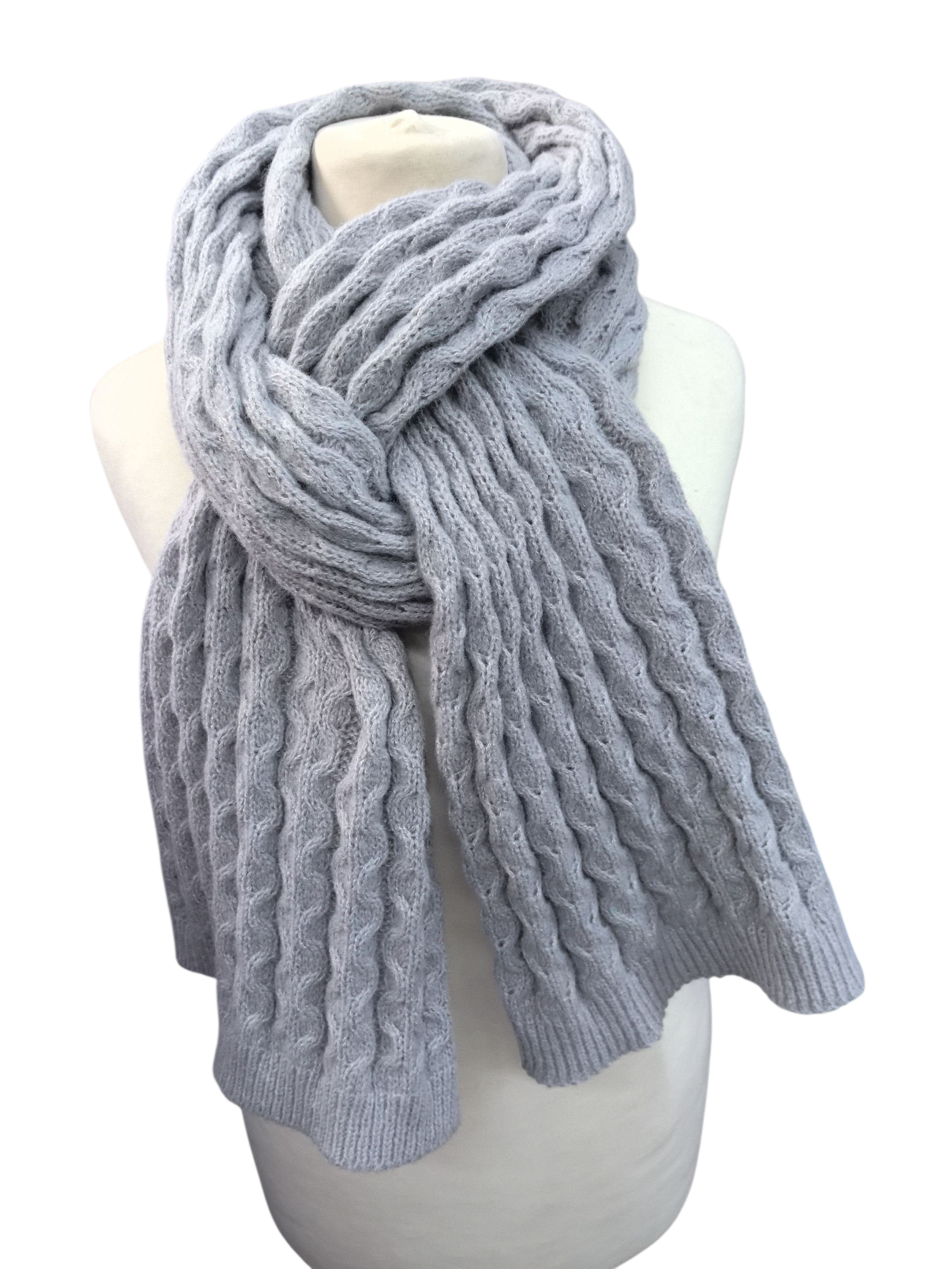 Écharpe tricotèe d'hiver（X8）