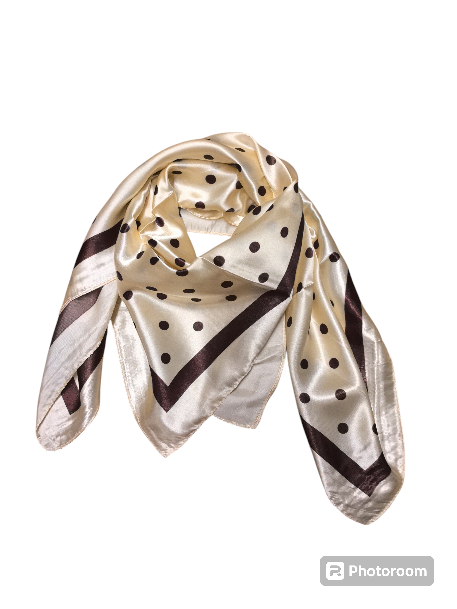 Foulard carré  90cm imprimé fantaisie (x10)#8
