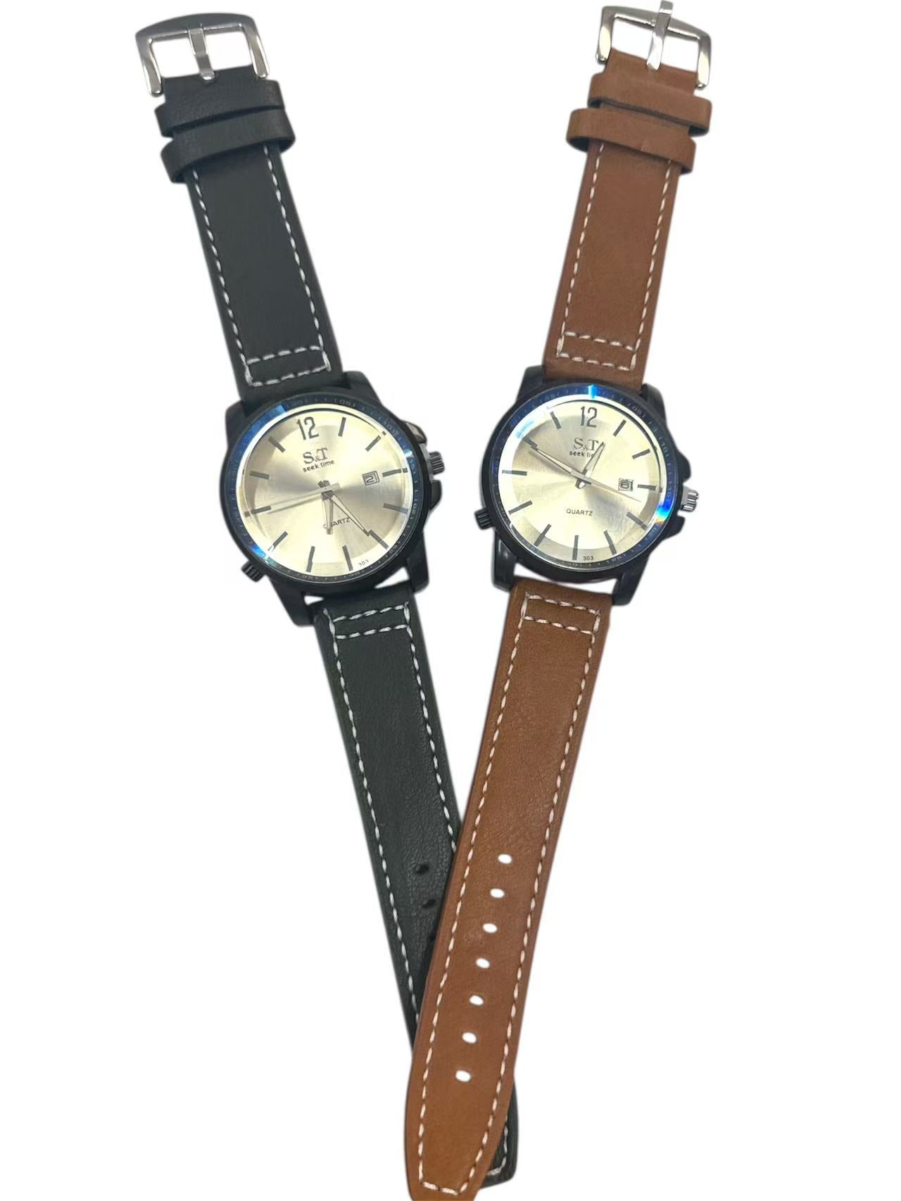 Montre homme avec date  (x6)