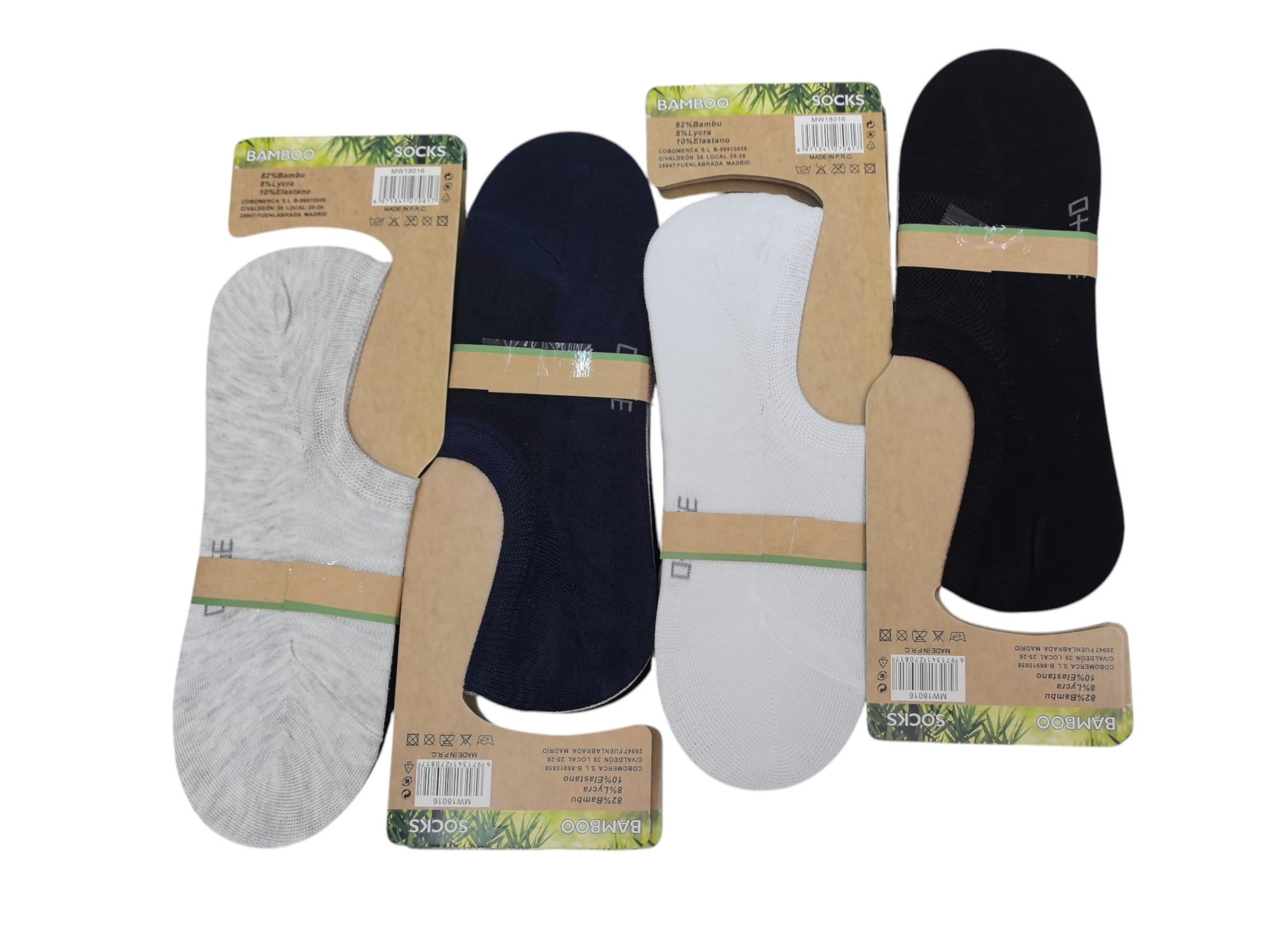 FEMME Chaussettes Fibre de Bambou ultra douce Qualité supérieure  (x24)