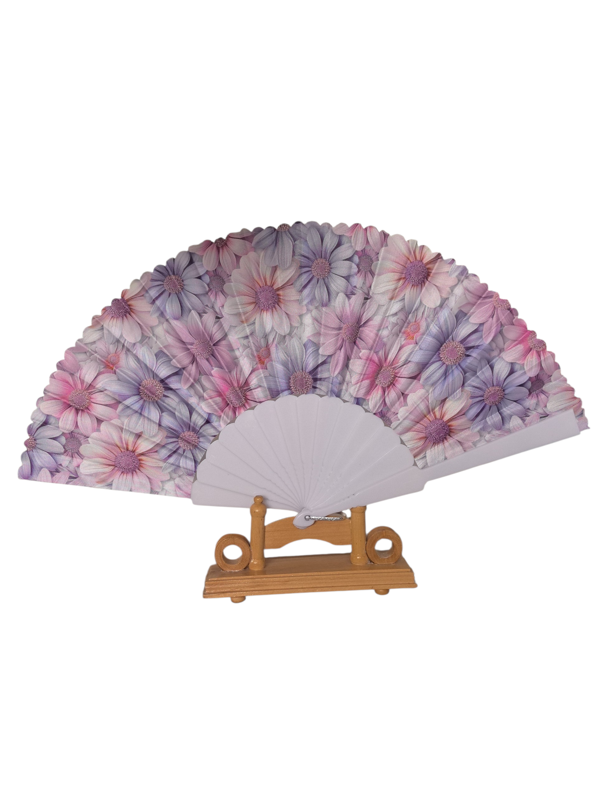 Éventails motif Marguerites(x12)#40