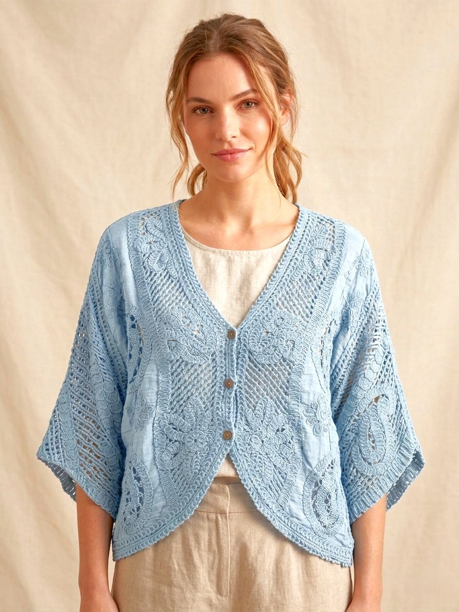 Gilet En Crochet (×6)