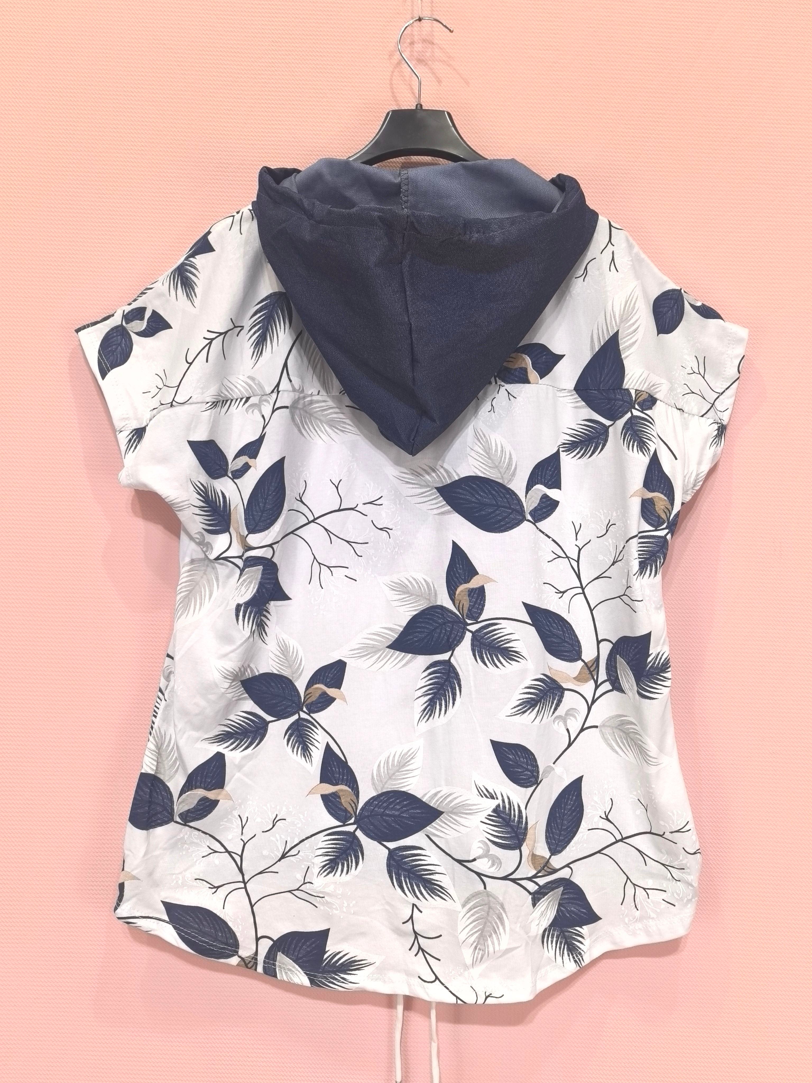 T-shirts Avec Capuche En Jean (x6)