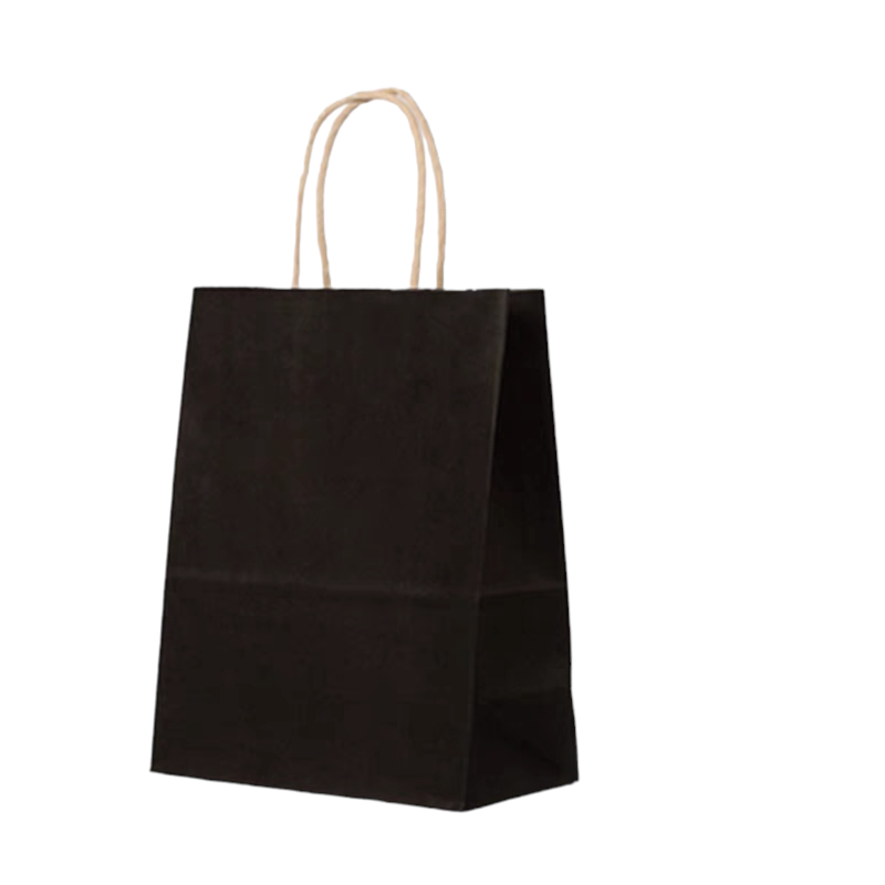 LOT DE 60-Sacs papier kraft /31*12*42cm (couleurs mélangées)