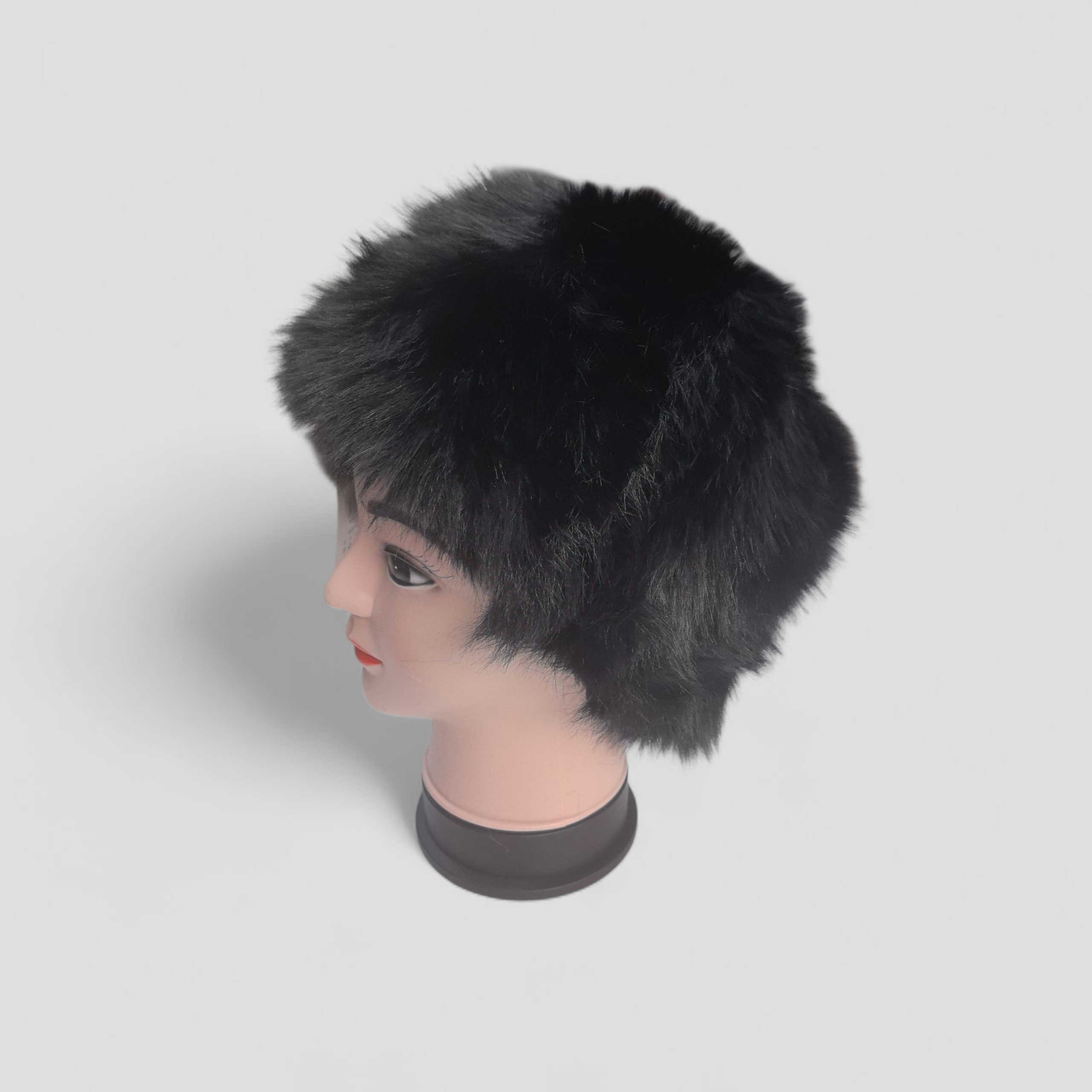 Chapeau en fausse fourrure doux (x12)#4