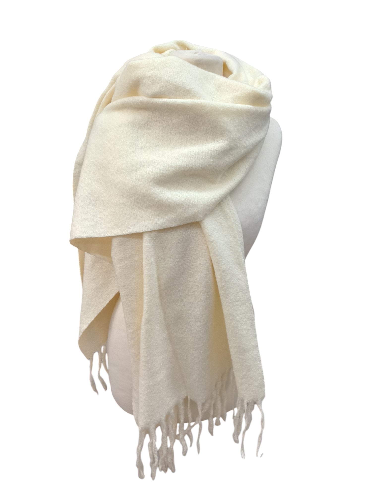 Écharpe châle couleur  unie (x12)#36