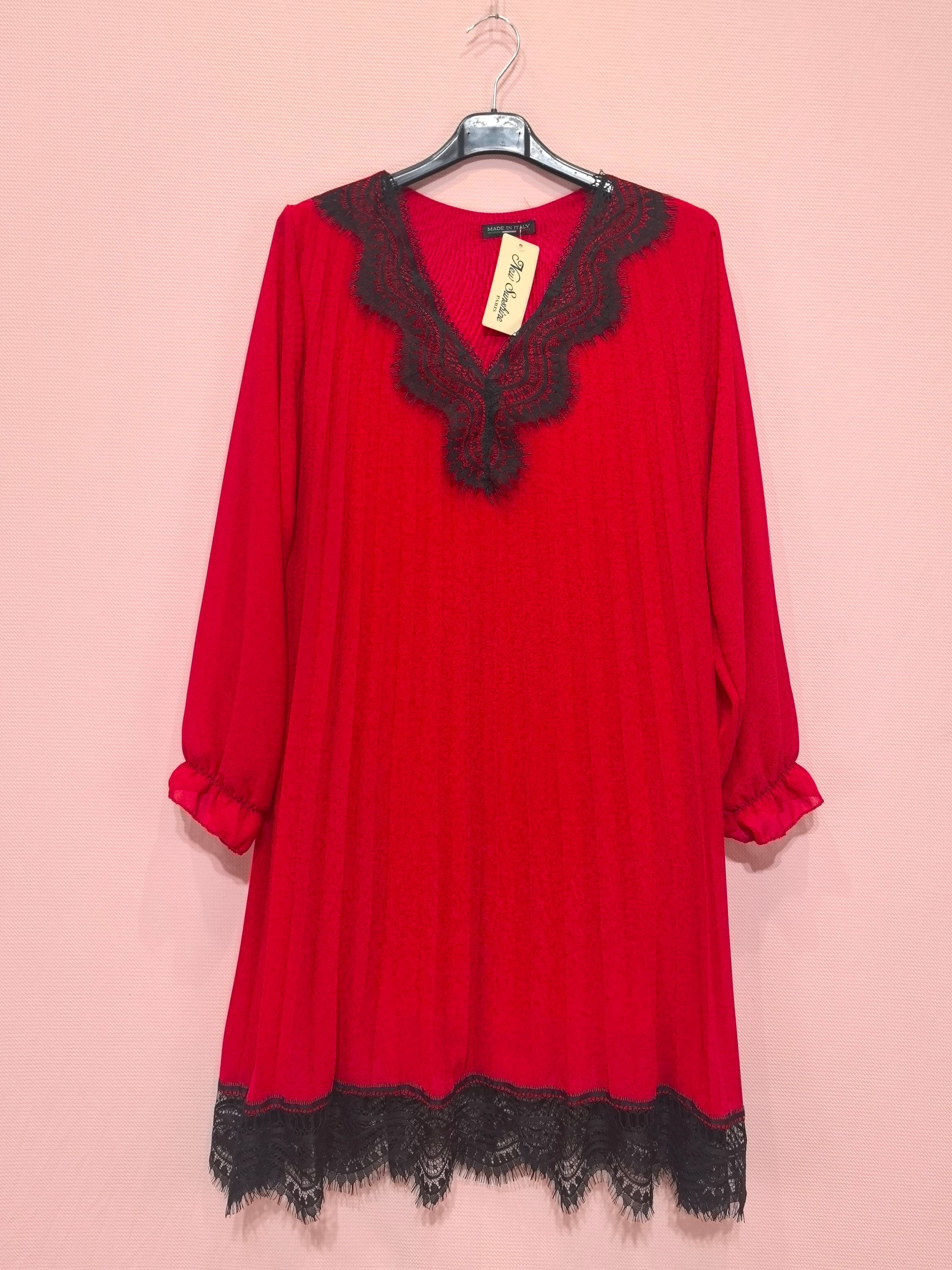 Robe plissée  (x6）