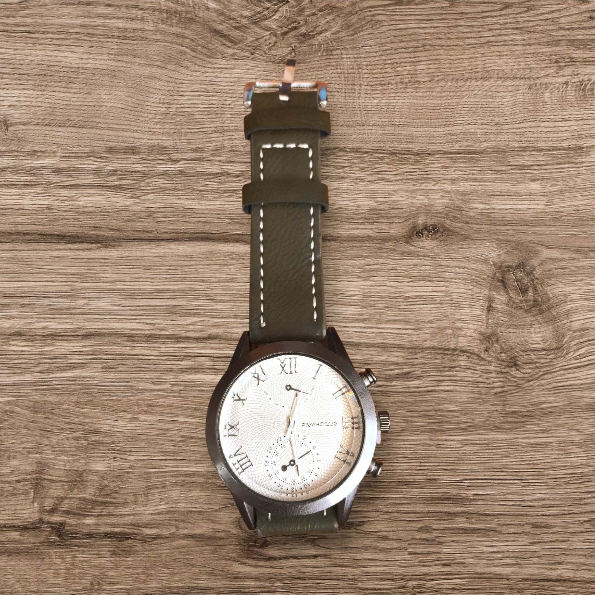 Montre homme similicuir   (x6)M221