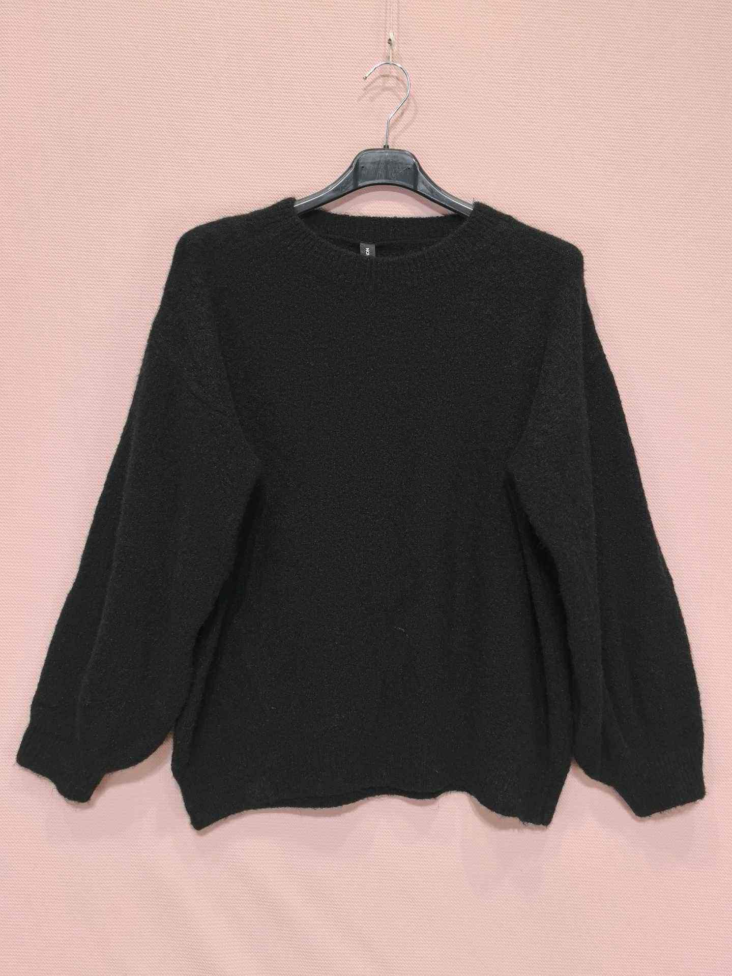 Pull cocooning effet duveteux （x6）